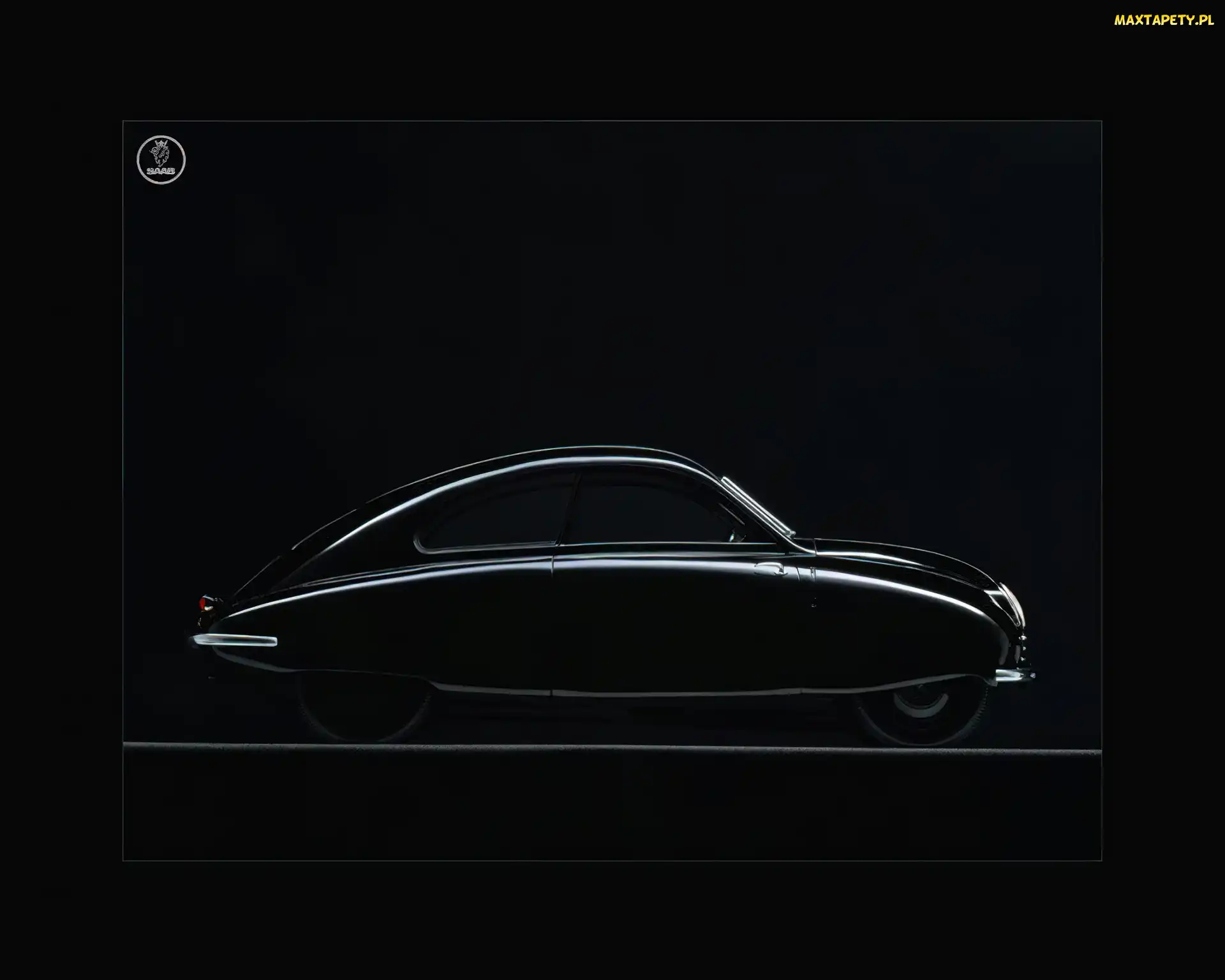 Saab, czrny