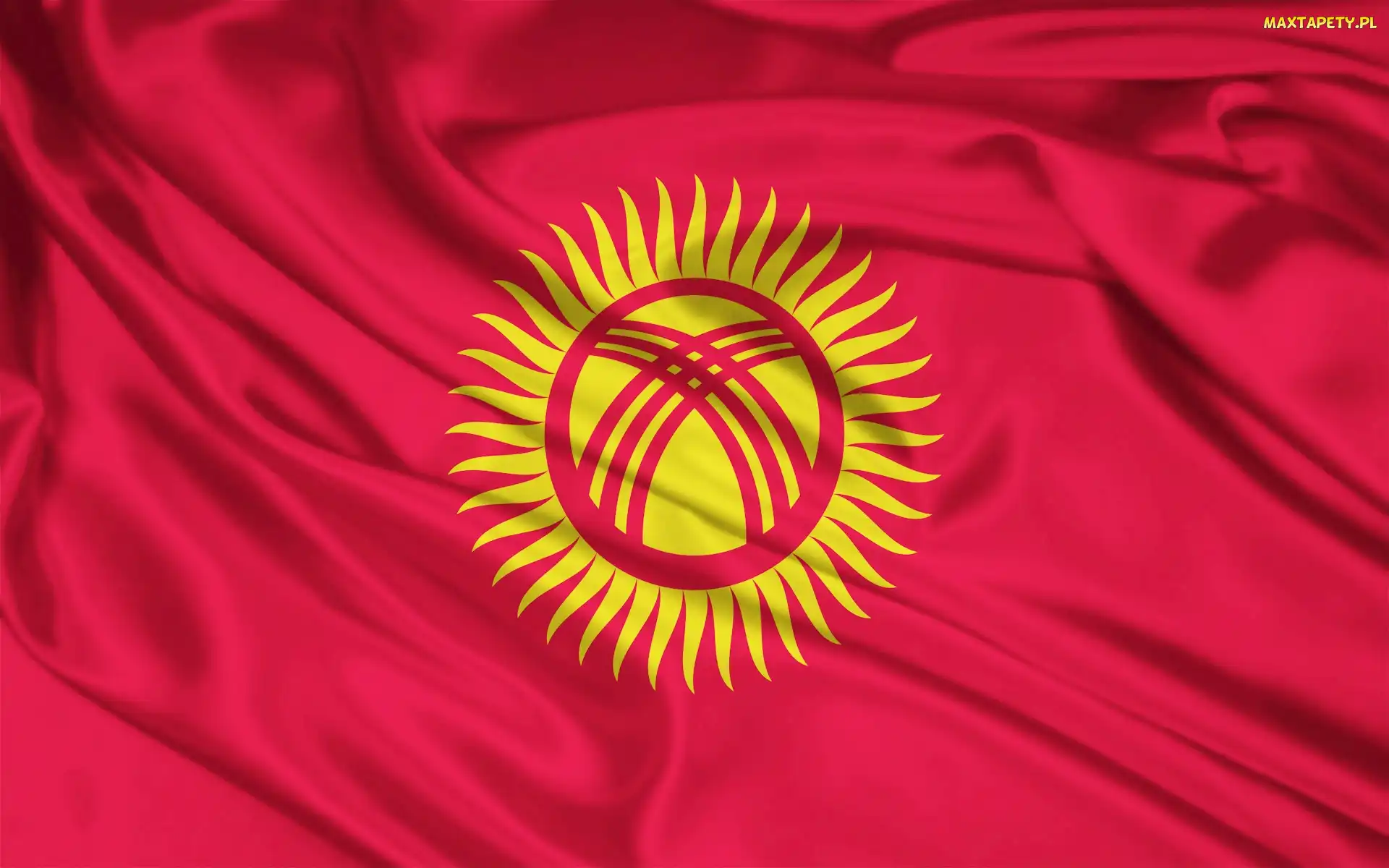 Flaga, Kirgistan