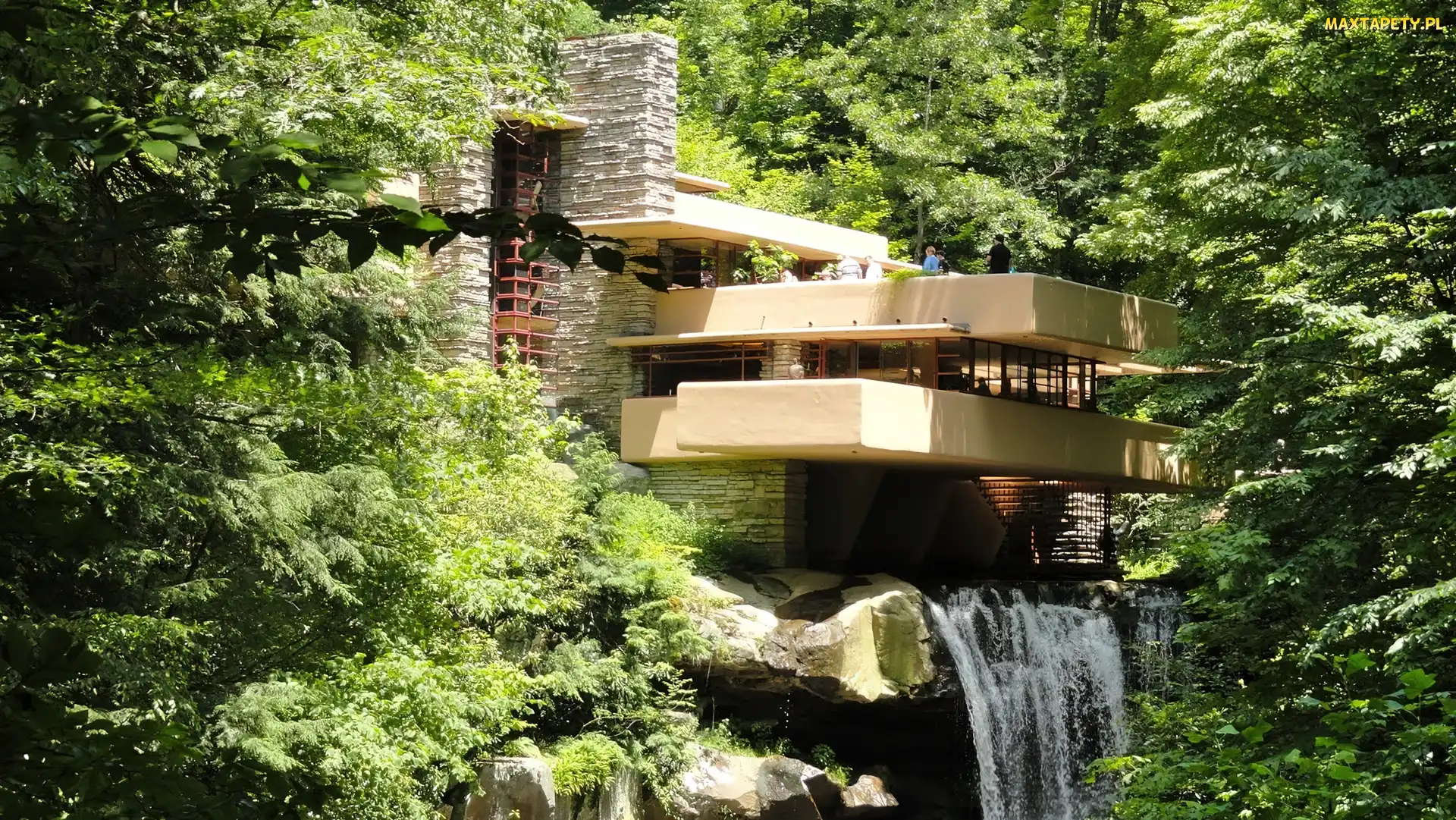 Fallingwater, Frank Lloyd Wright, Dom