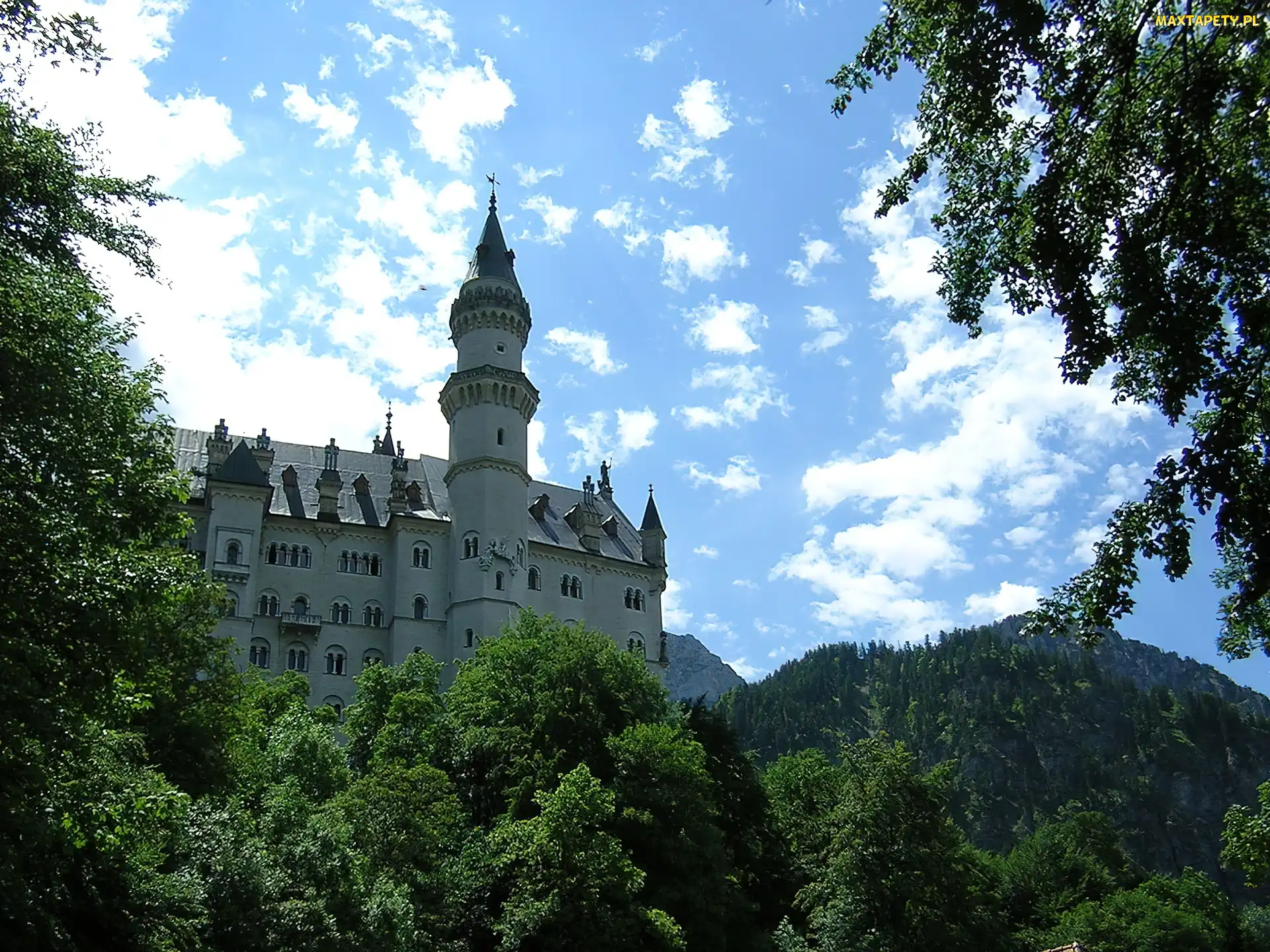 Neuschwanstein, Niemcy, Zamek