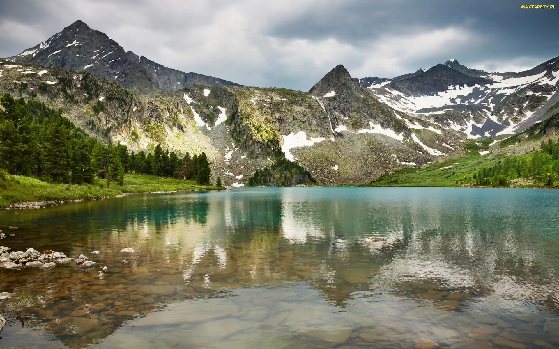 Jezioro, Las, Góry