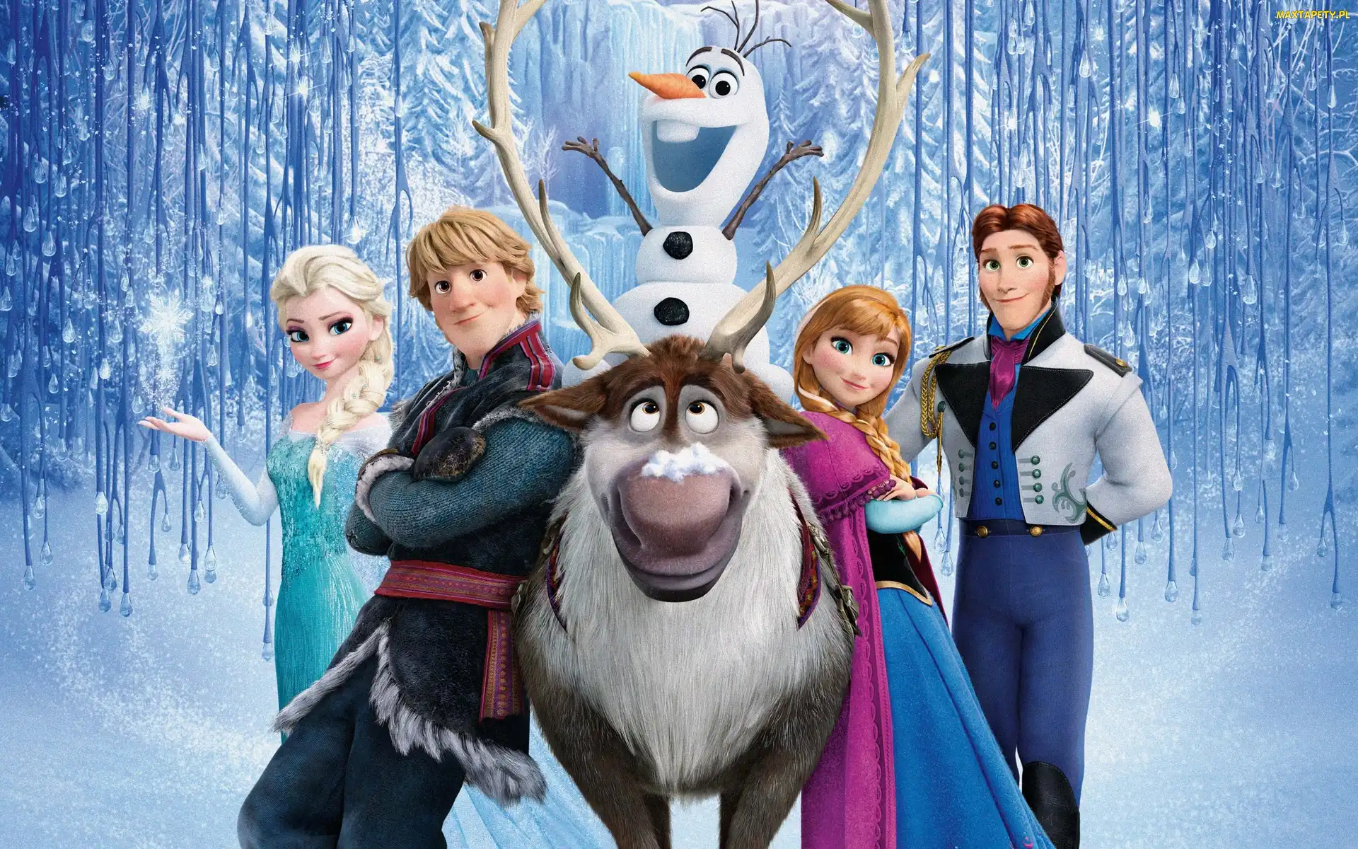 Frozen, Postacie, Renifer, Bajka, Kraina lodu