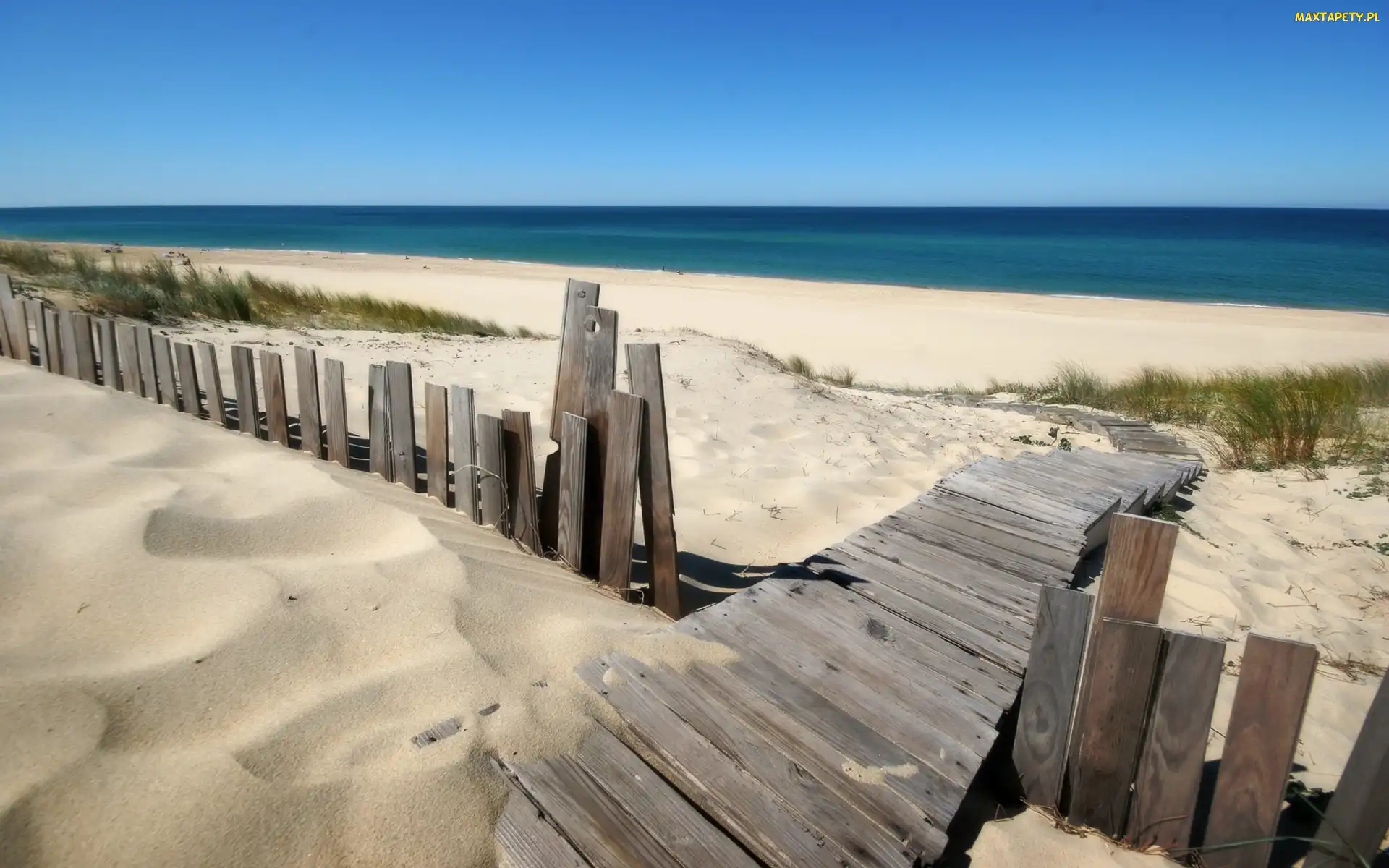 Plaża, Kładka, Morze