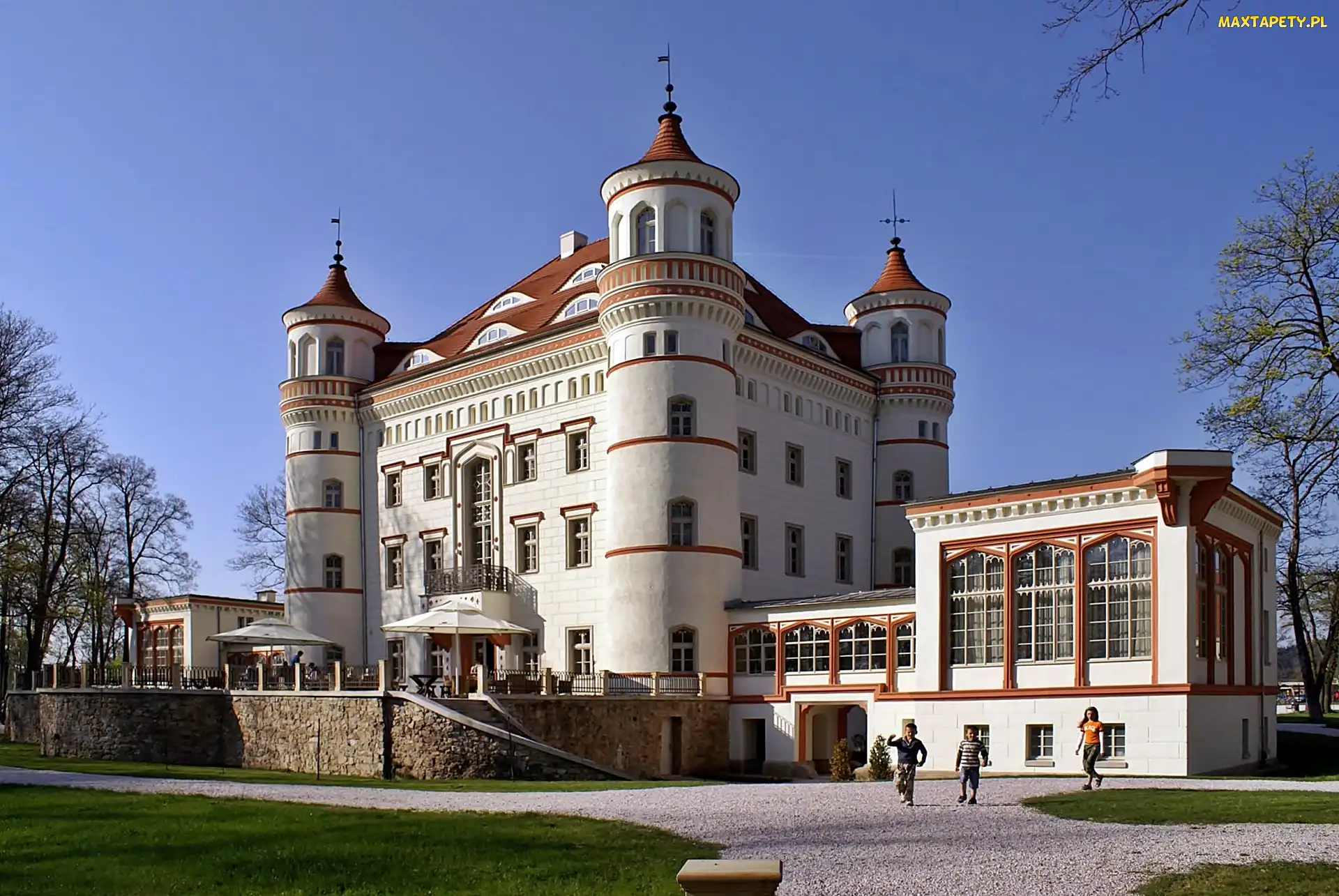 Pałac, Park, Wojanów