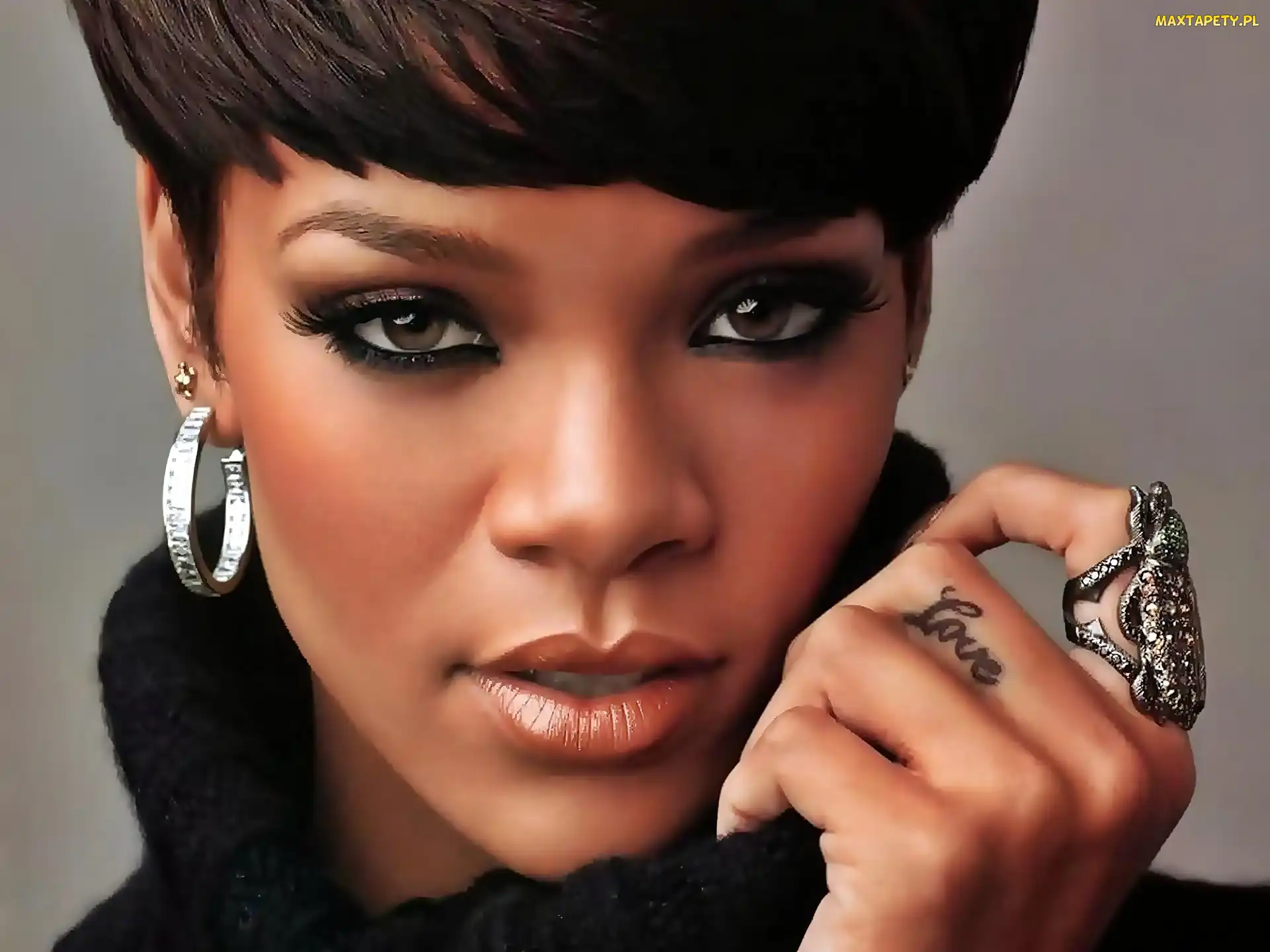 Rihanna, Zbliżenie, Wokalistka, Fanty, Robyn