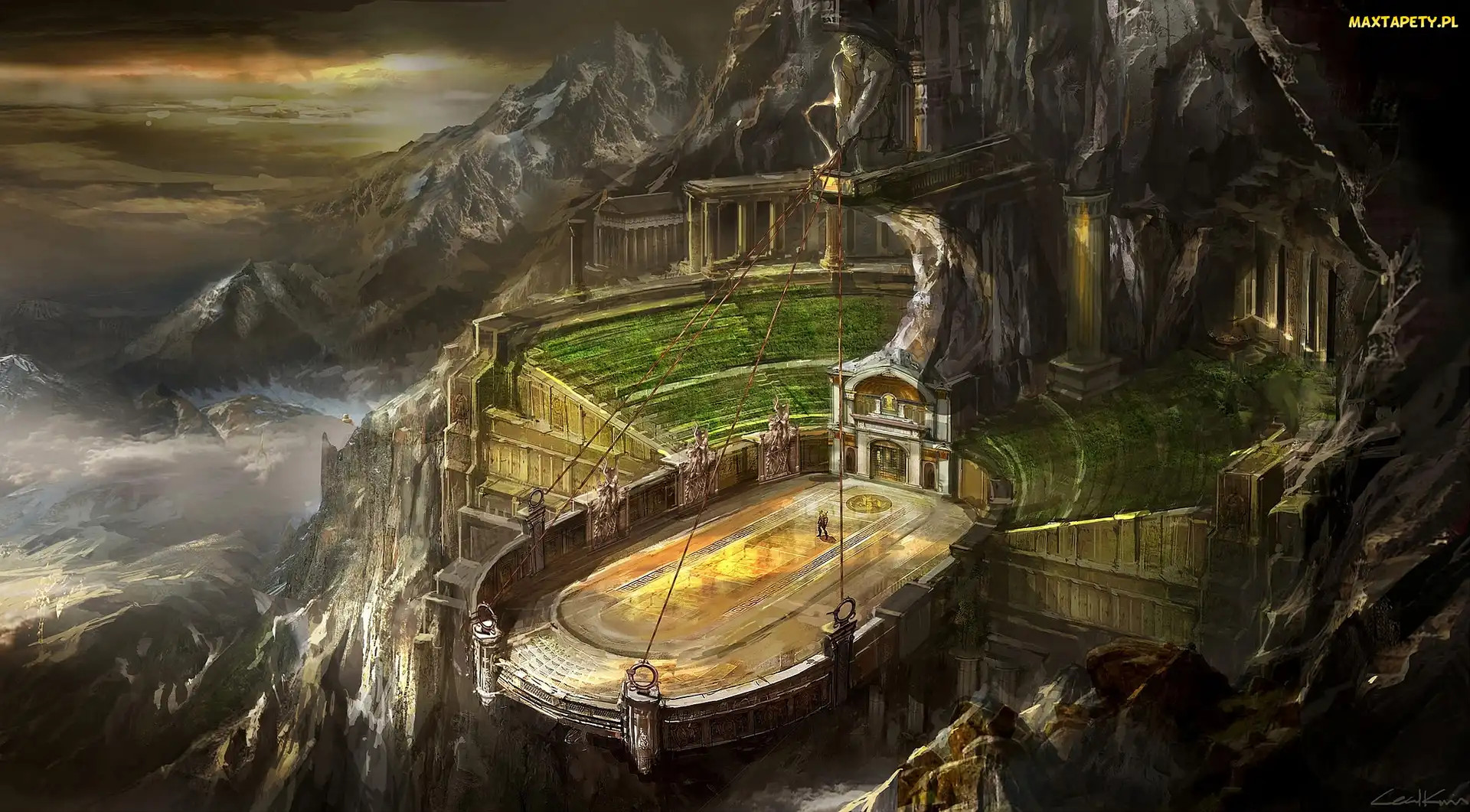 God Of War 3, Stadion