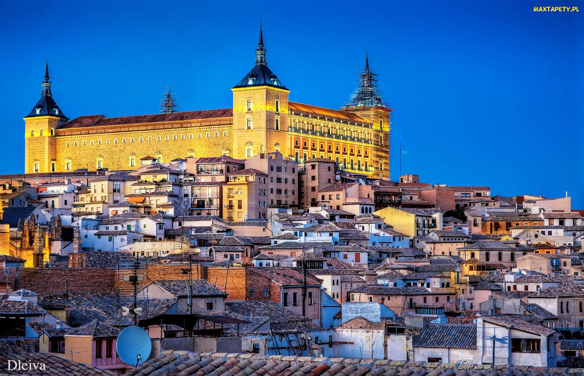 Hiszpania, Alcazar, Twierdza, Pałac, Toledo
