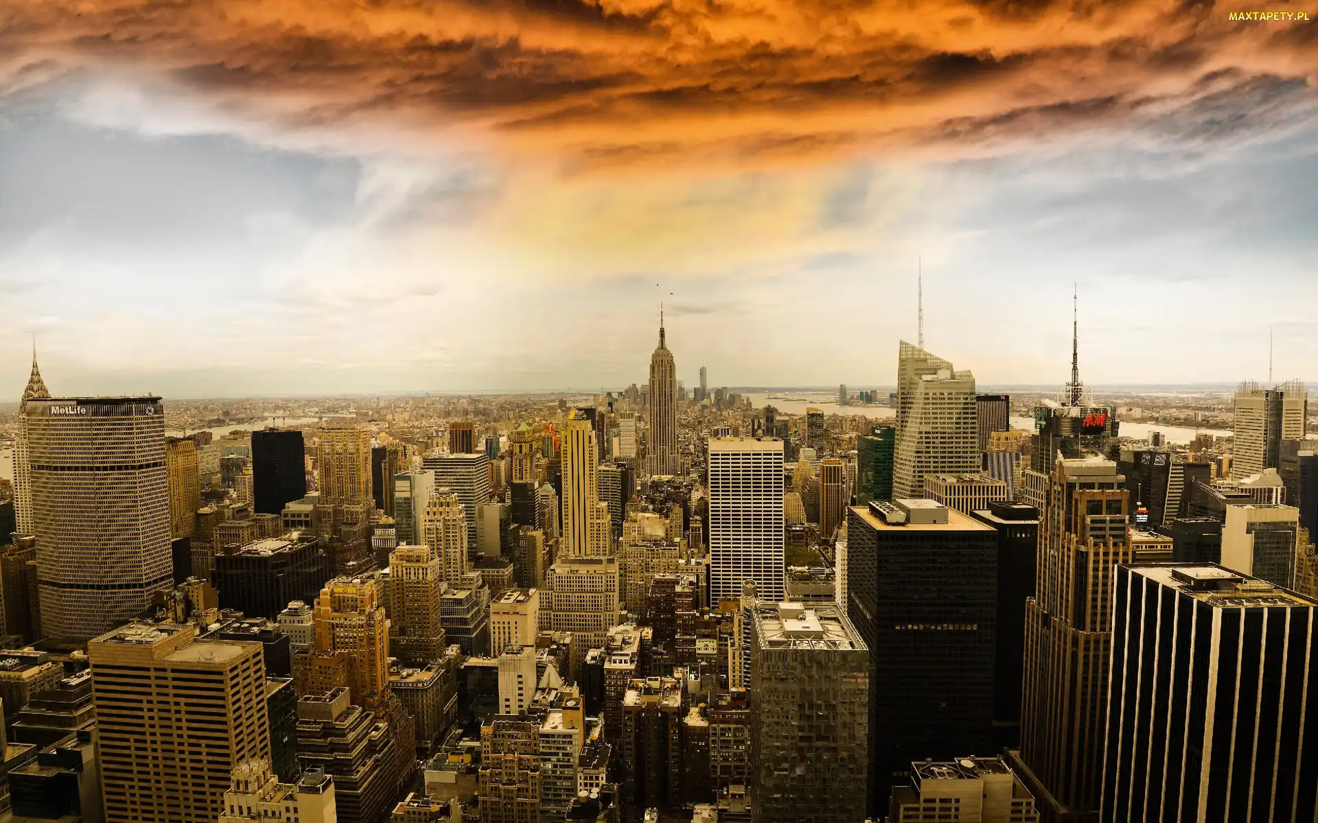 Nowy, Zjednoczone, Stany, Jork, Manhattan