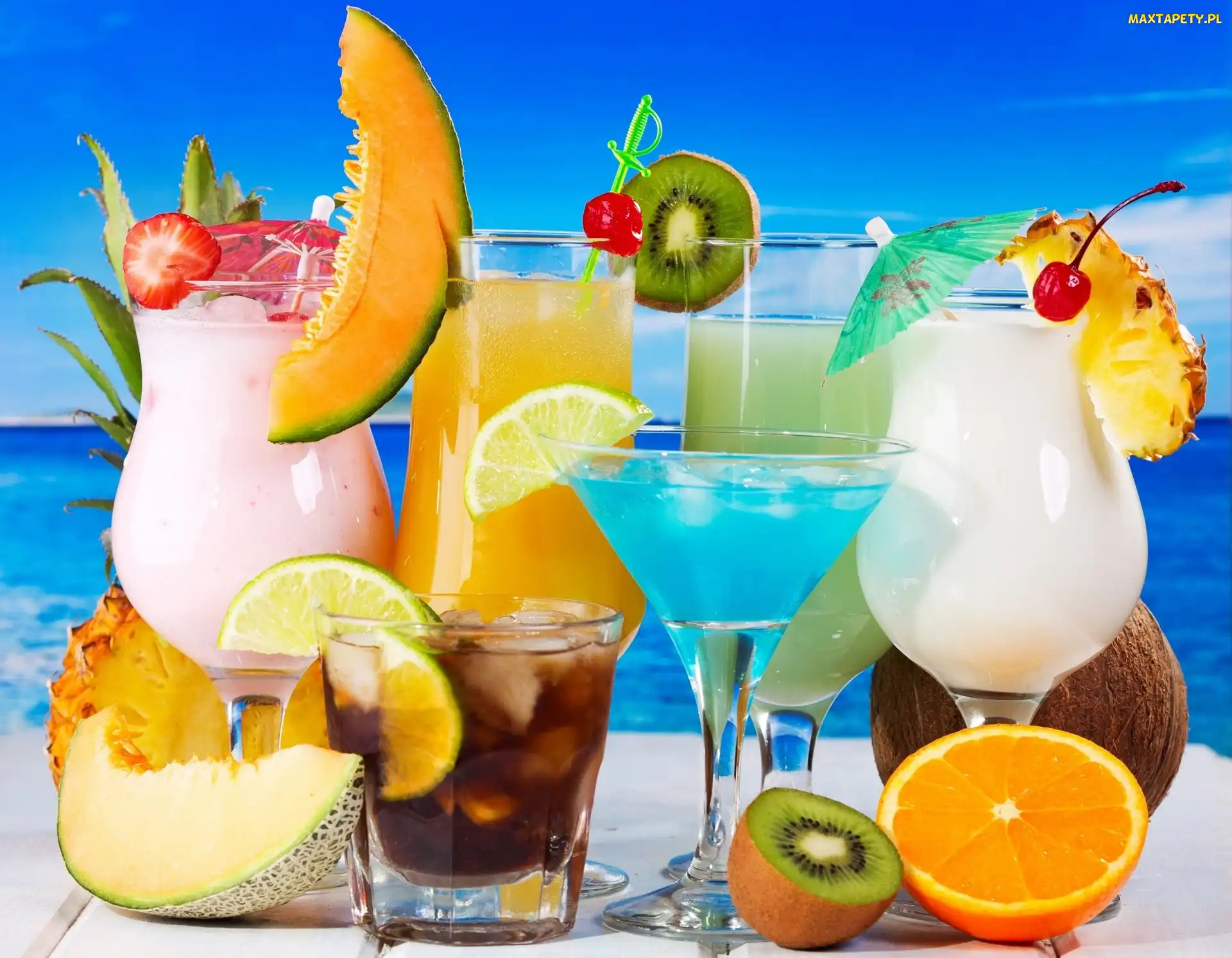 Lato, Drinki, Kolorowe