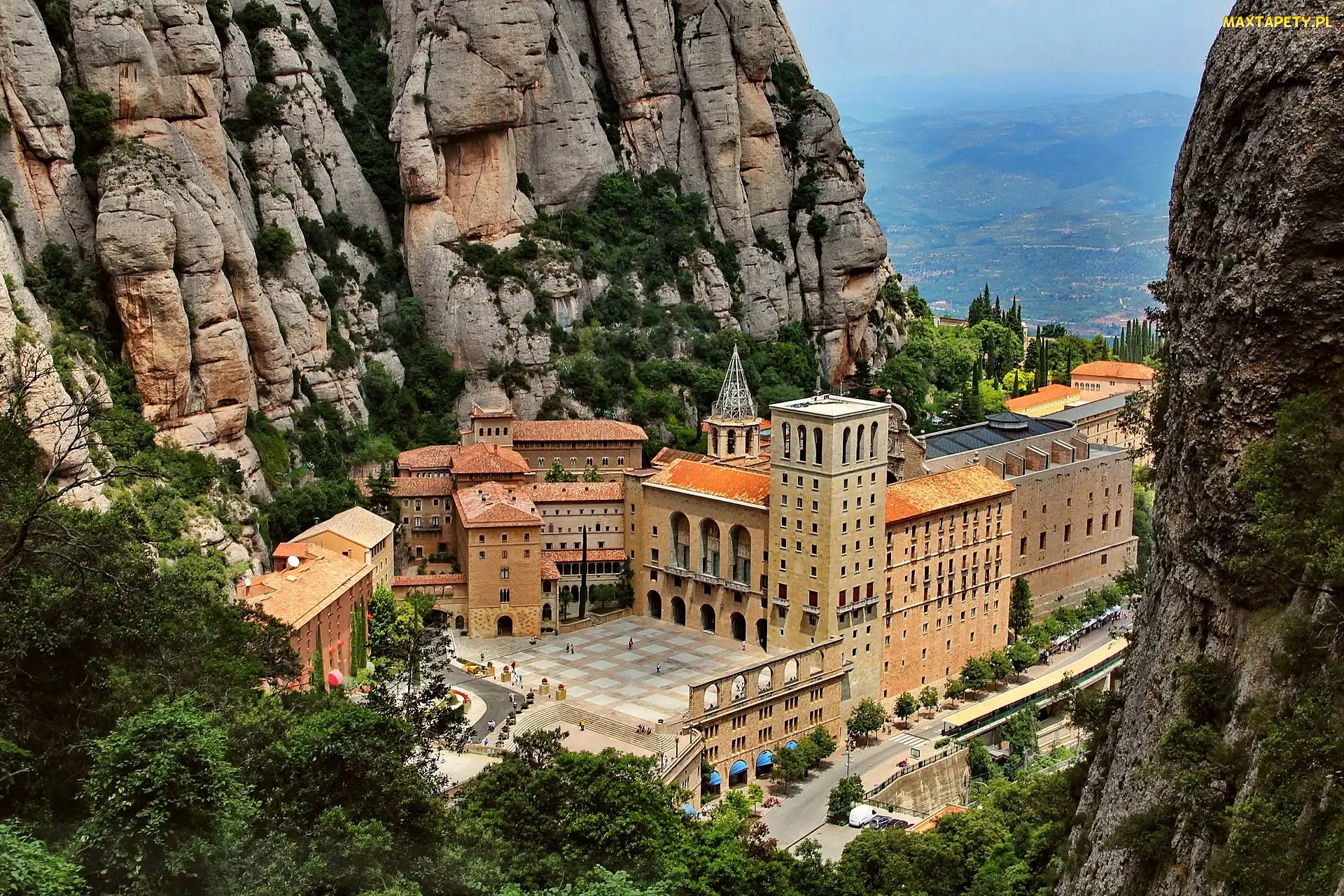 Klasztor Montserrat, Hiszpania, Góry