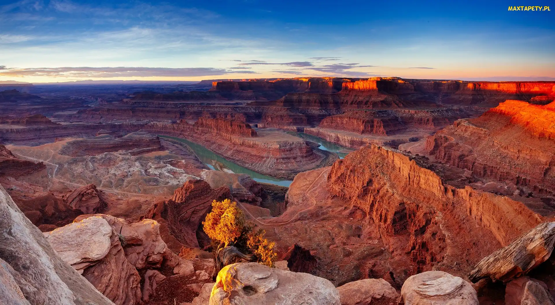 Kanion, Park Narodowy Canyonlands, Stany Zjednoczone, Stan Utah