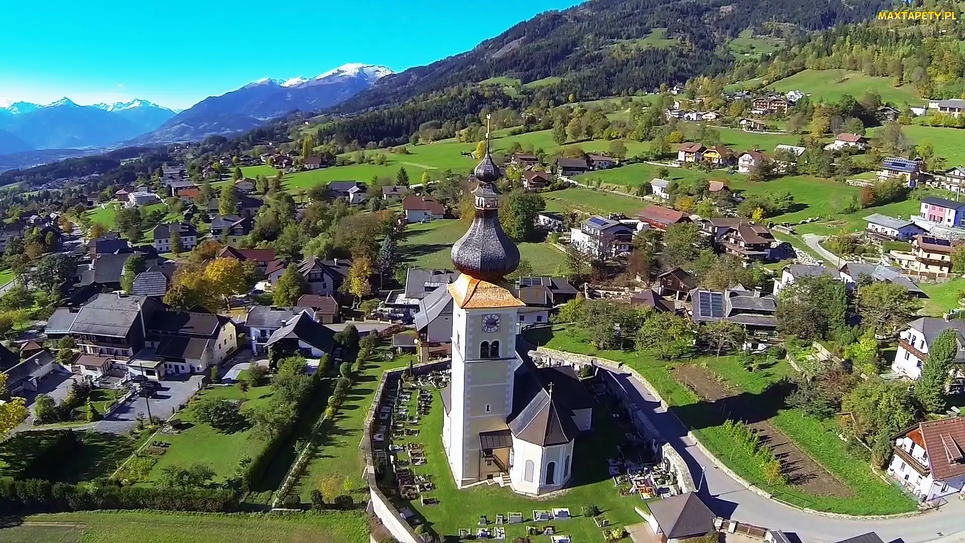 Obermillstatt, Austria, Panorama