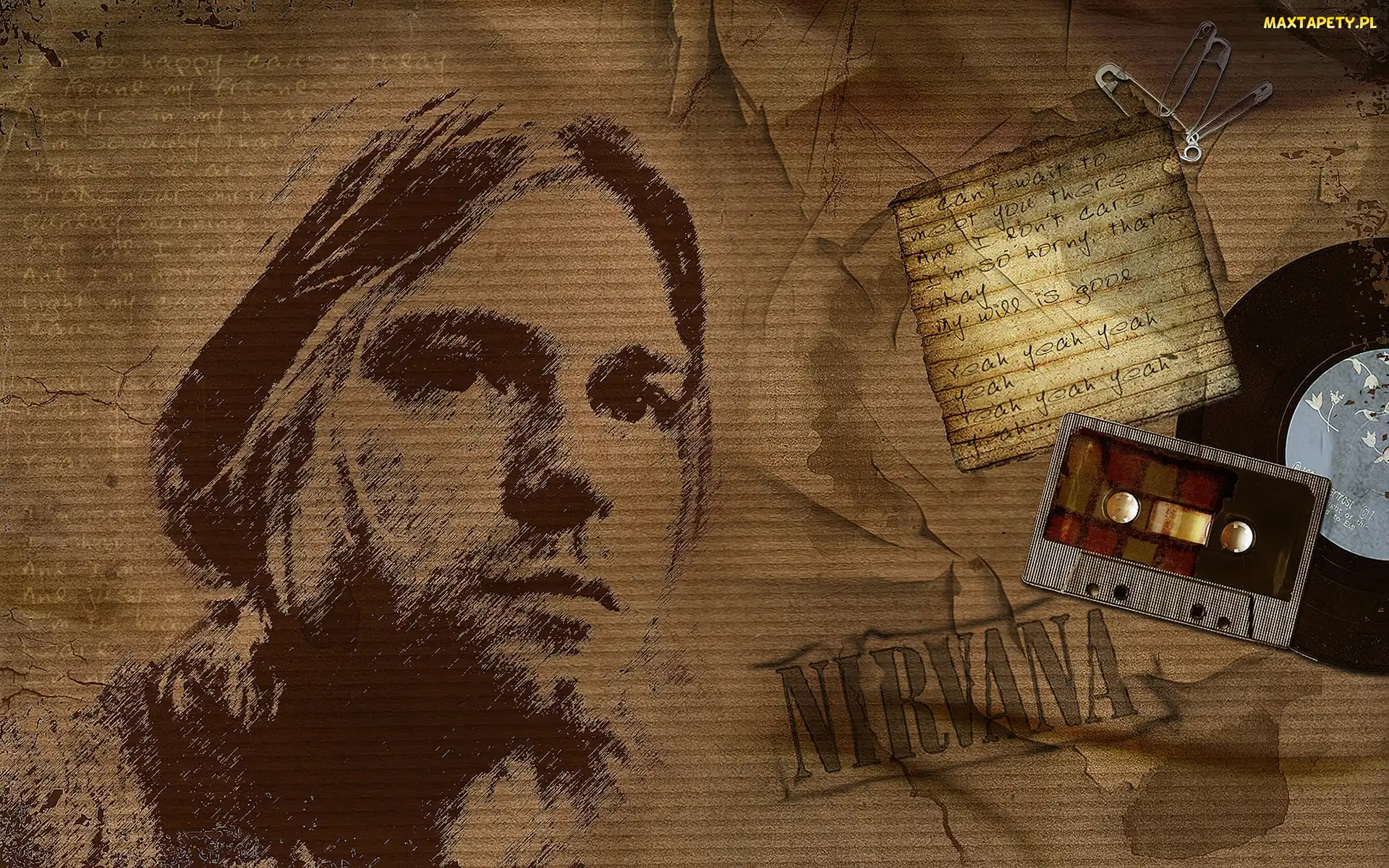 Kurt Cobain, Płyta, Taśma, Nirvana