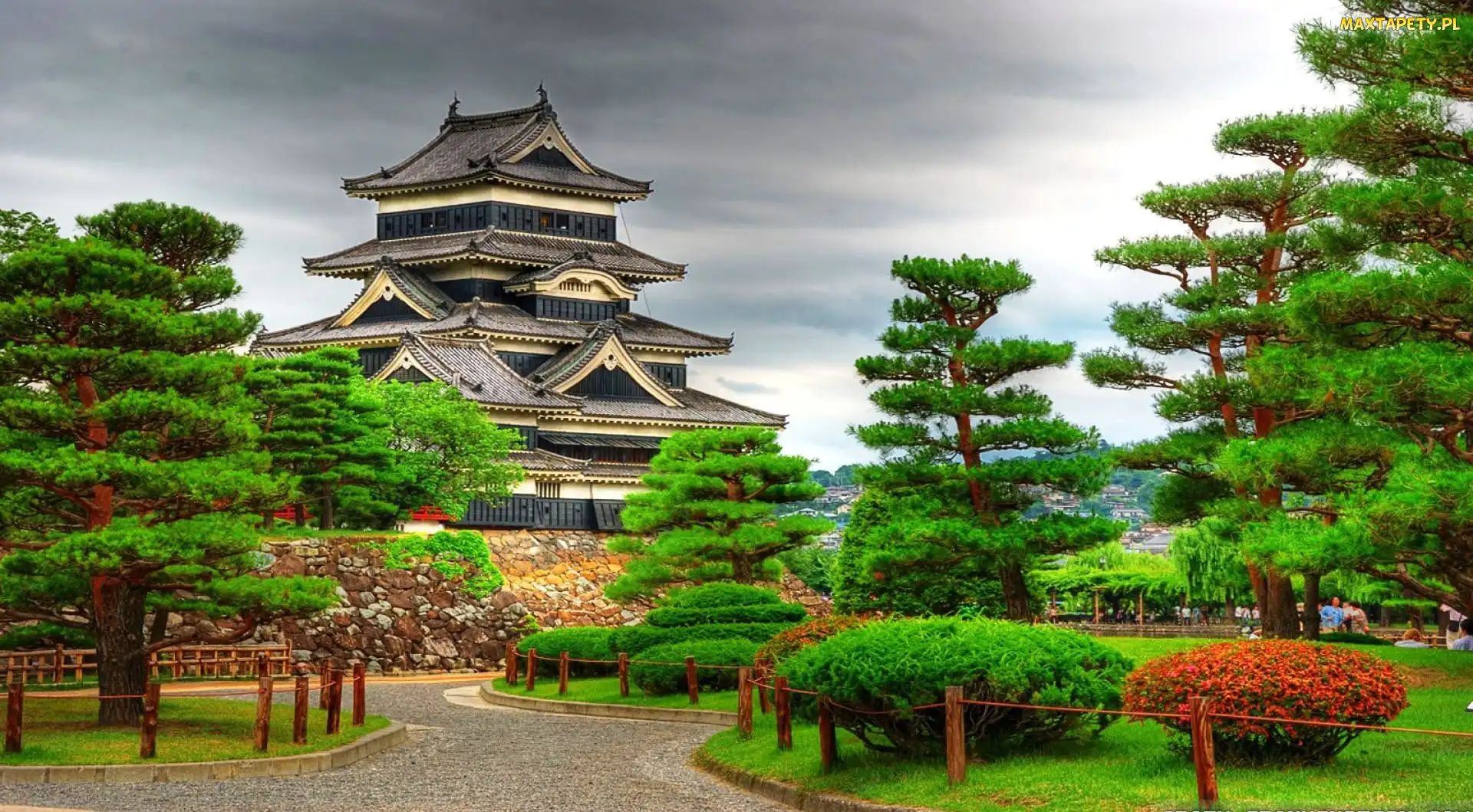Zamek Białej Czapli, Japonia, Zamek w Himeji