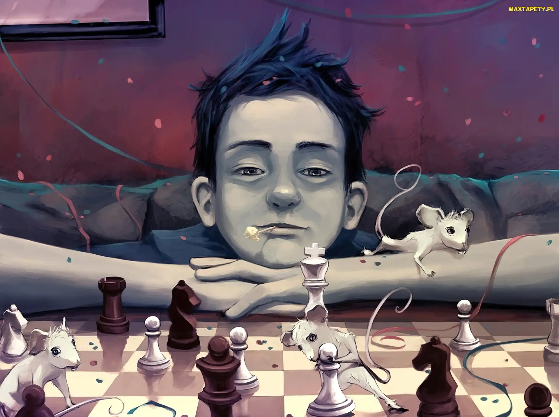 Chłopiec, Szachy, Cyril Rolando