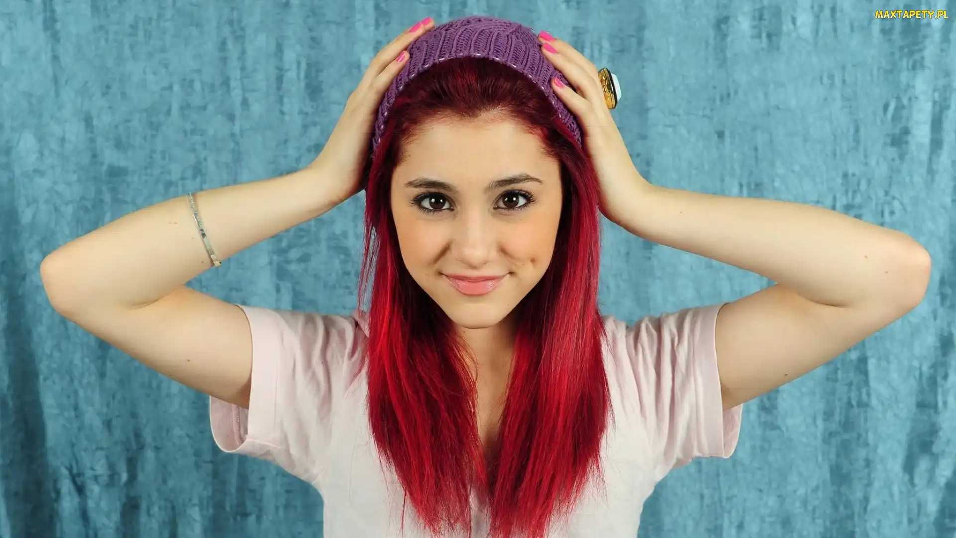 Kobieta, Makijaż, Pierścionek, Bransoletka, Ariana Grande