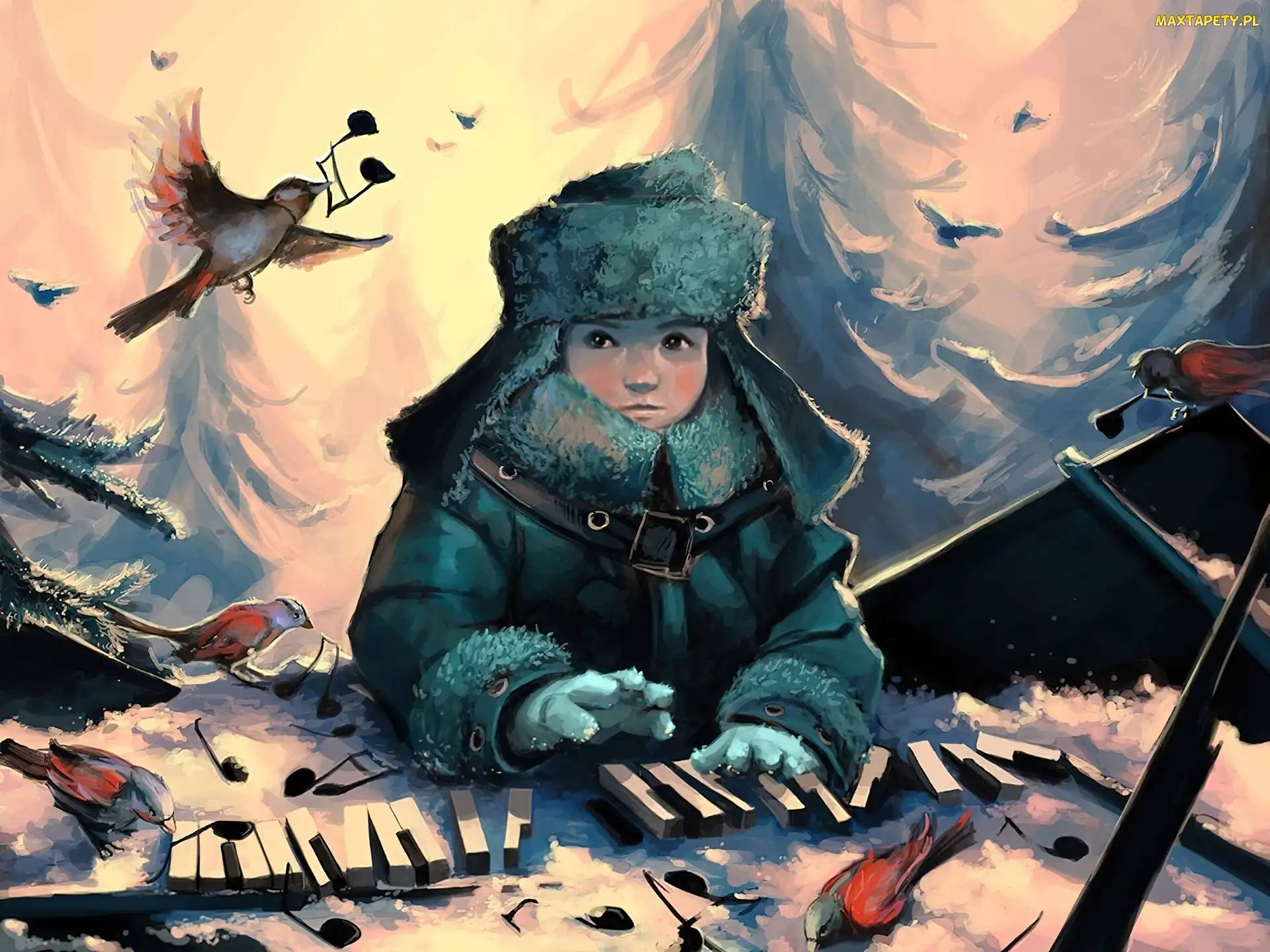 Cyril Rolando, Ptaki, Chłopiec