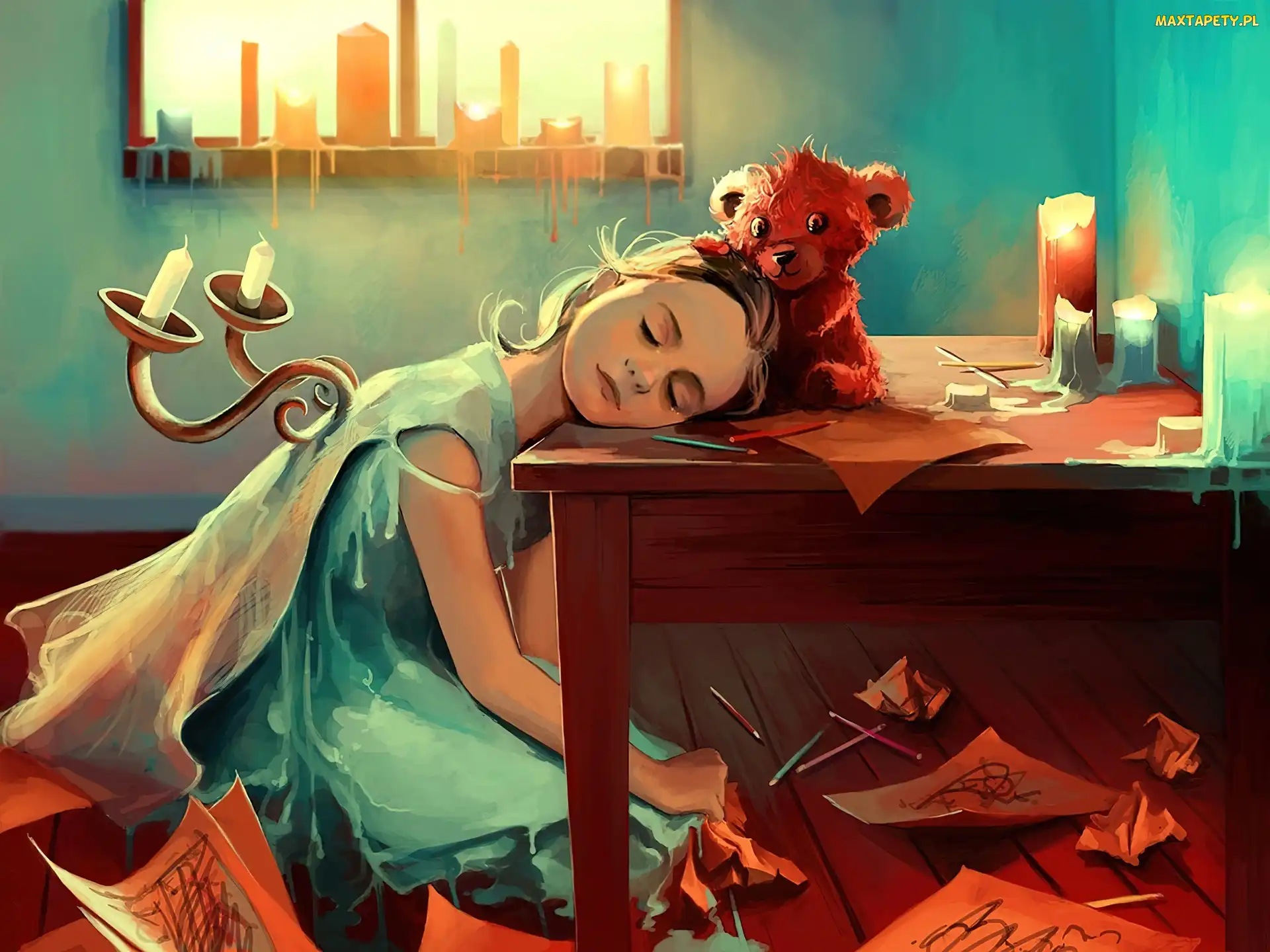 Cyril Rolando, Listy, Miś, Dziewczynka