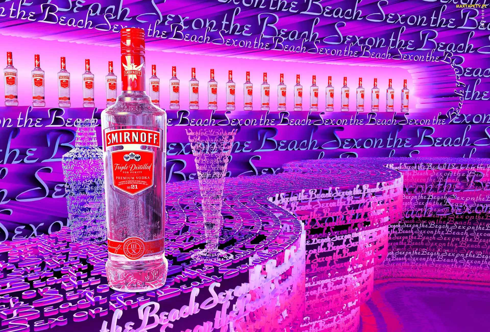 Smirnoff, Sex on the beach, Vodka
