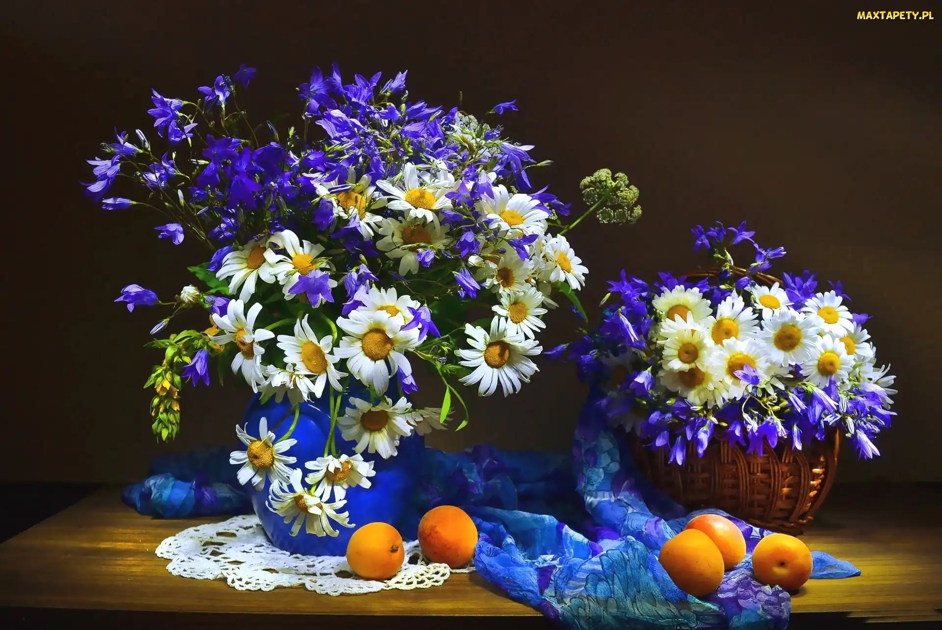 Polnych, Margerytka, Morele, Kwiatów, Bukiety