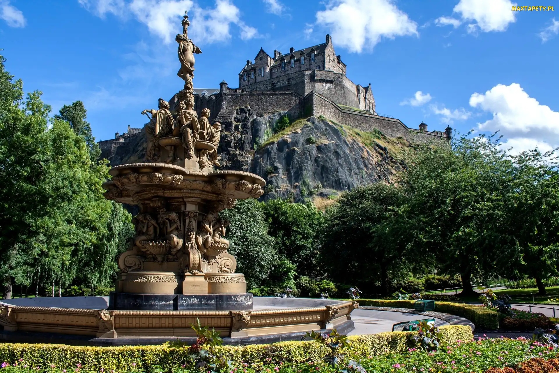Zamek w Edynburgu, Szkocja, Edynburg, Edinburgh Castle