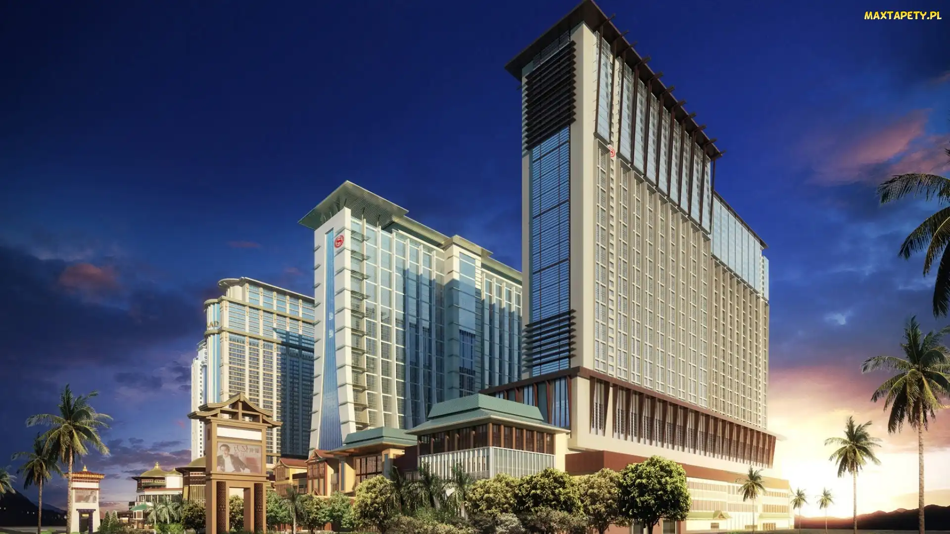 Chiny, Macao, Hotel, Sheraton