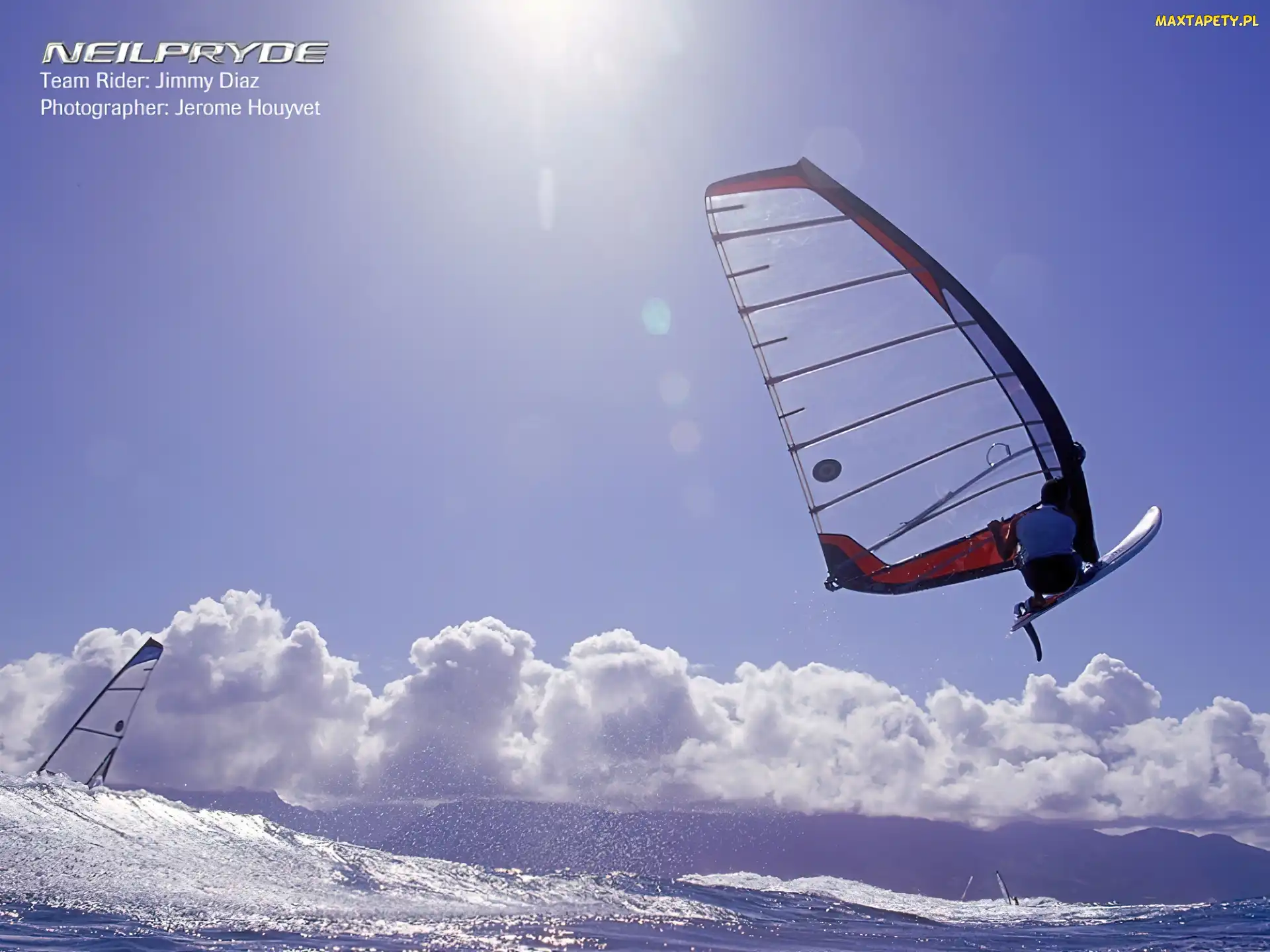 Morze, Żagiel, Windsurfing, Deska