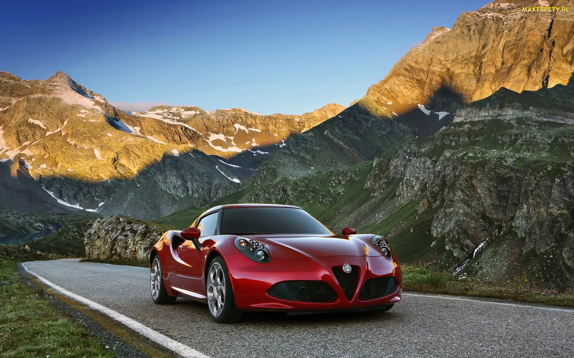 Góry, Droga, Alfa Romeo, 4C