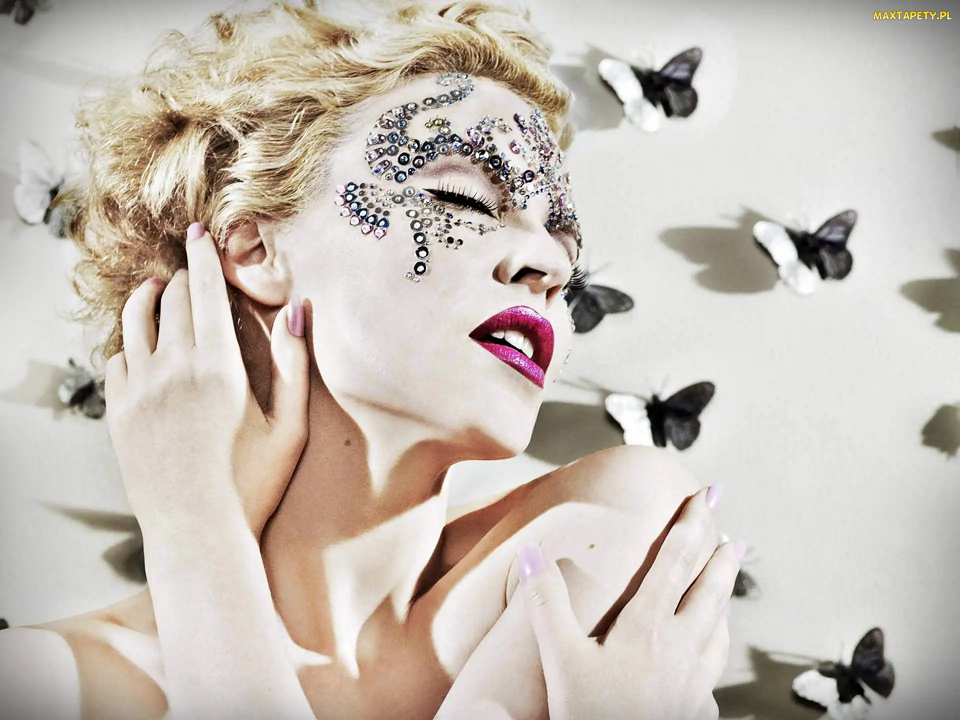 Minogue, Motyle, Makijaż, Wokalistka, Kylie