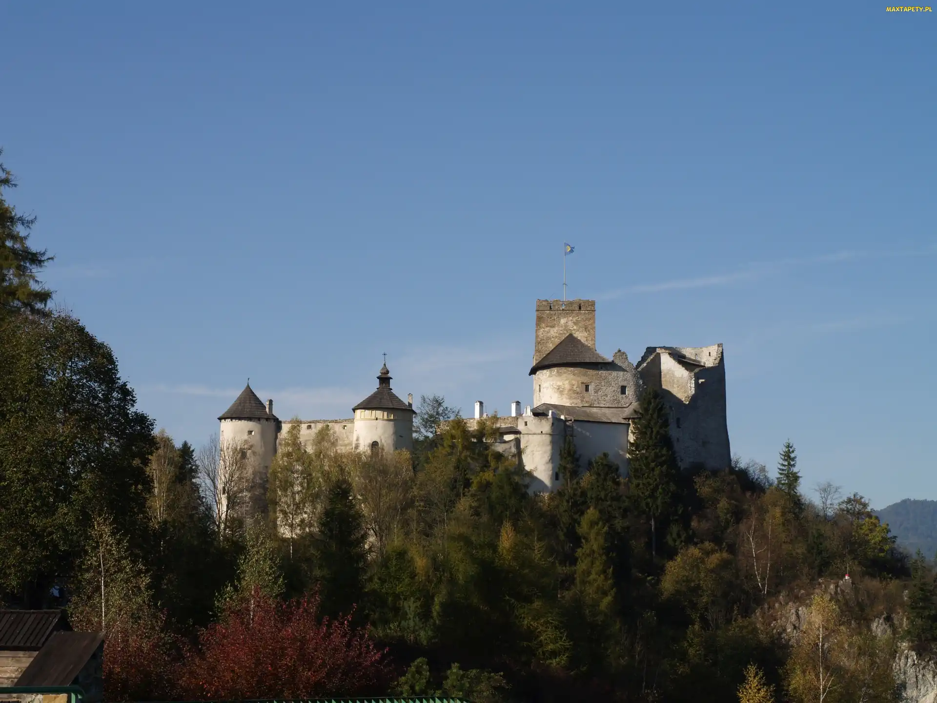 Zamek w Niedzicy, Polska, Wieś Niedzica, Zamek Dunajec