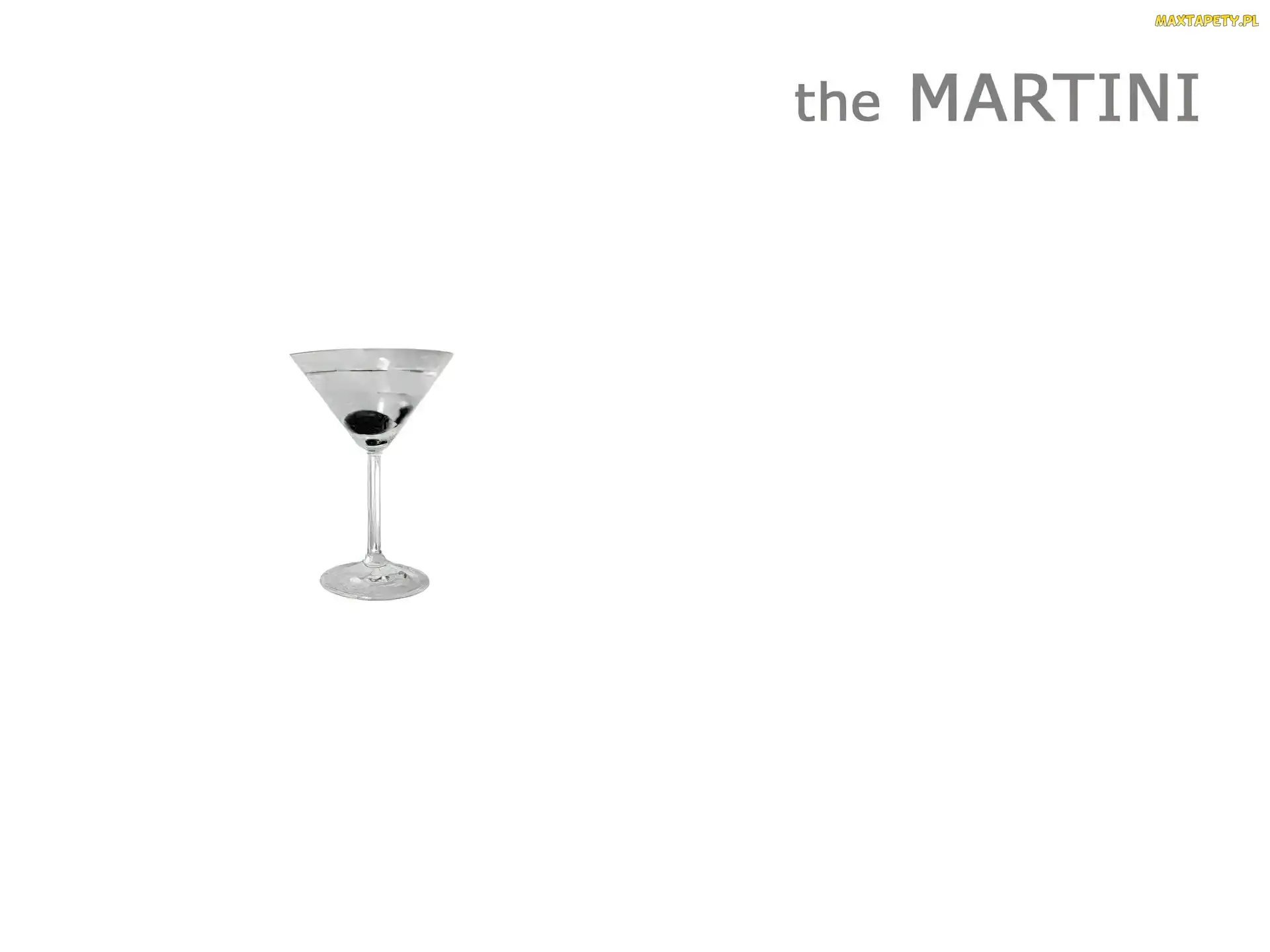 Martini, oliwka, Drinki