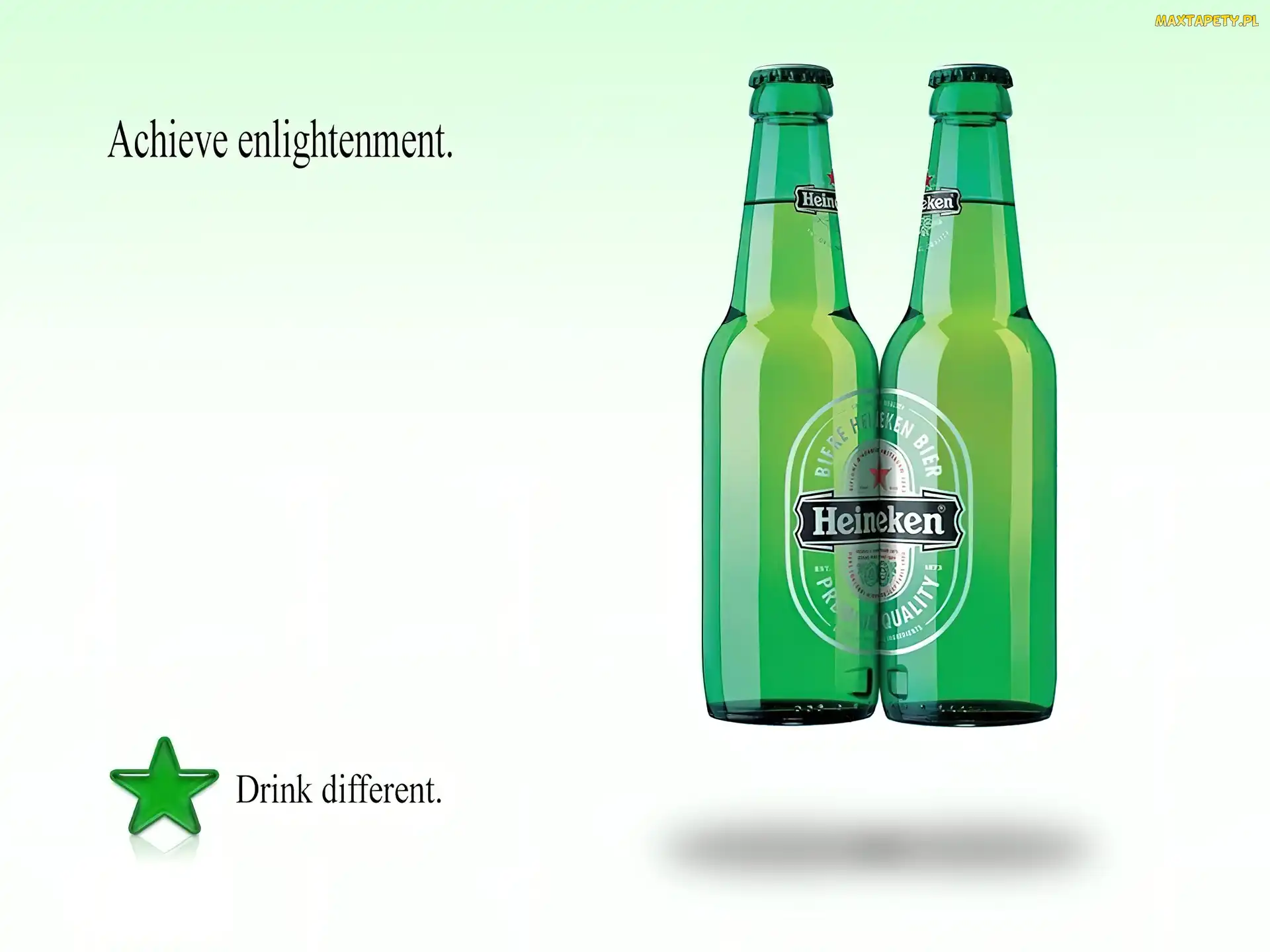 Heineken, butelki, Piwo