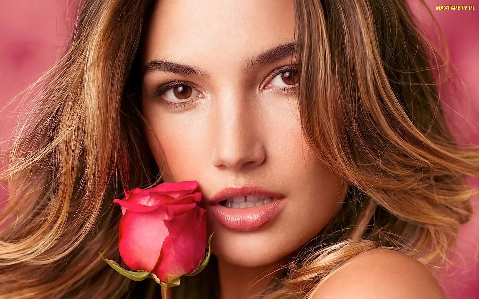 Lily Aldridge, Makijaz, Kobieta, Roza