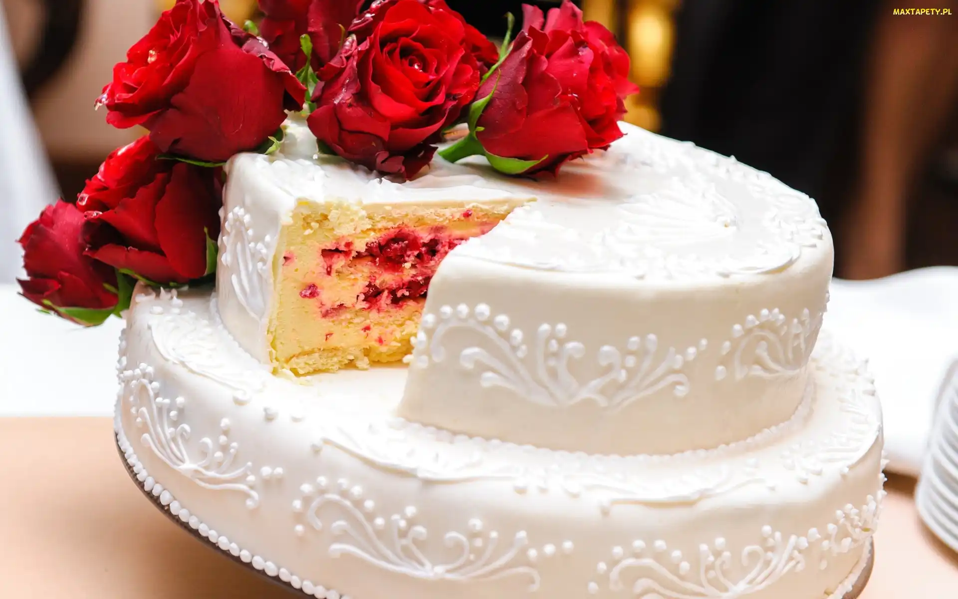 Tort, Roze, Wypieki