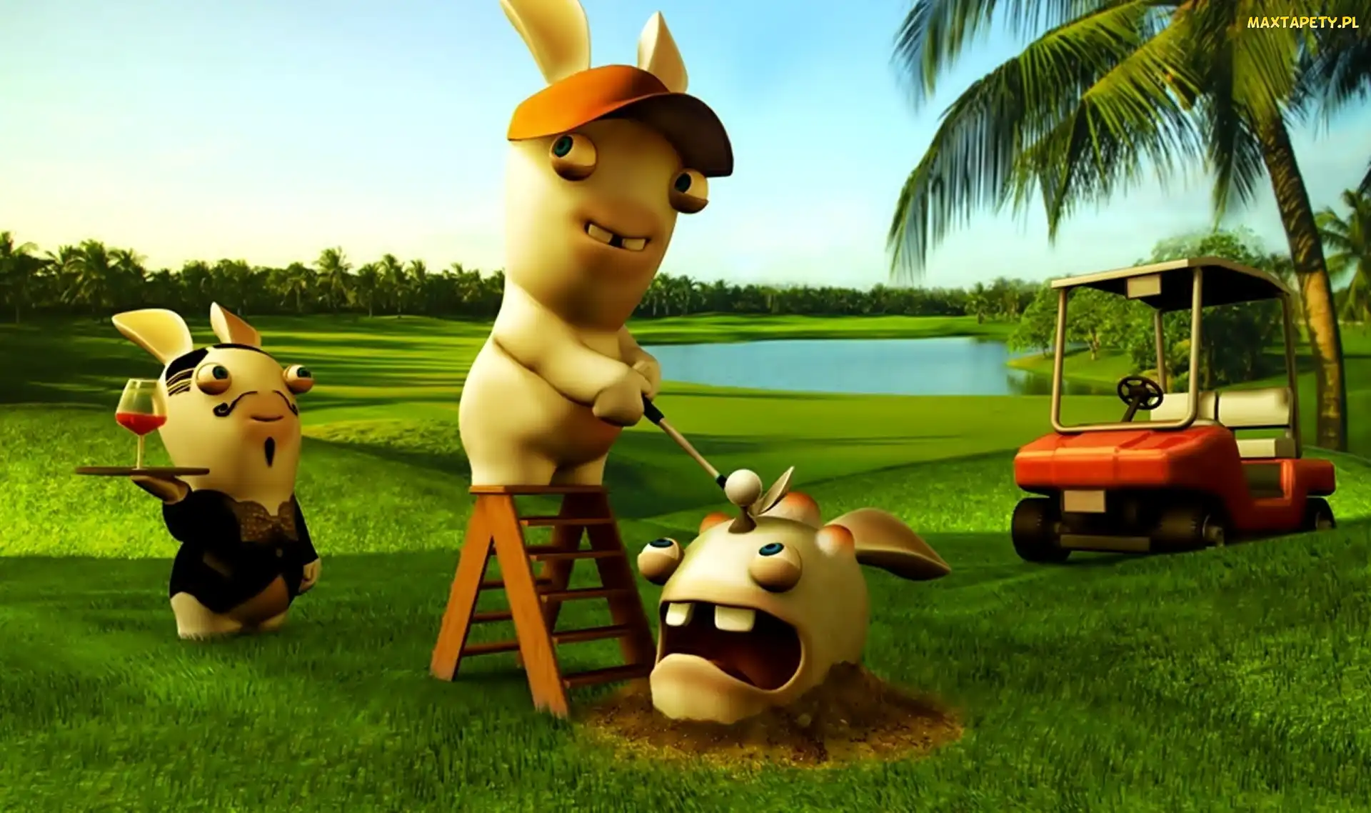 Rayman Raving Rabbids, Gra