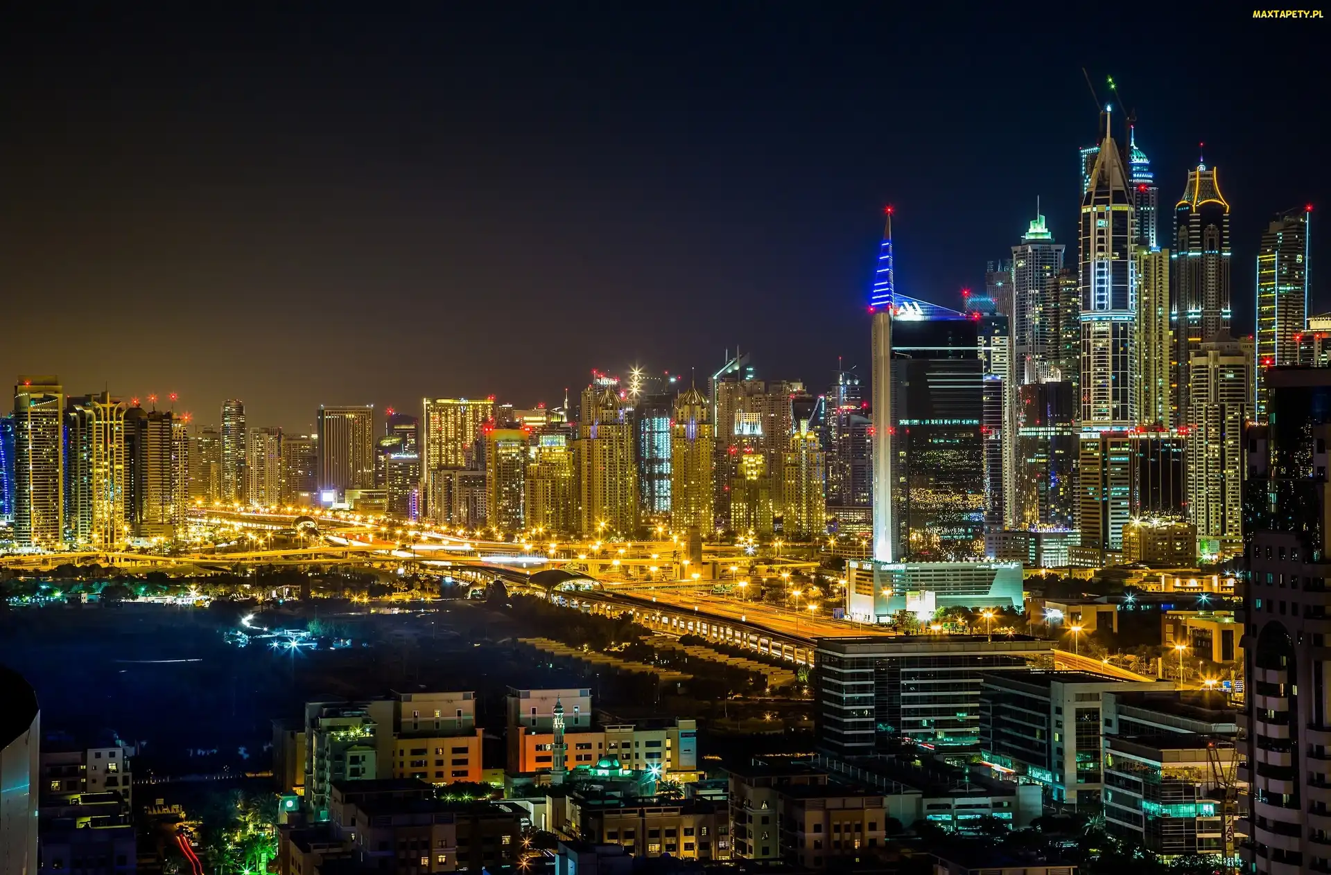 Noc, Miasto, Zjednoczone Emiraty Arabskie, Dubaj