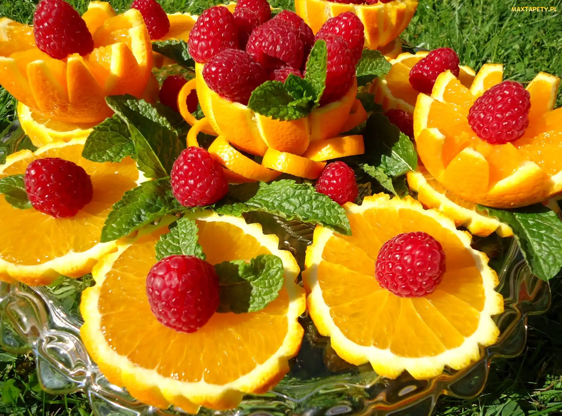 Maliny, Deser, Pomarzncze