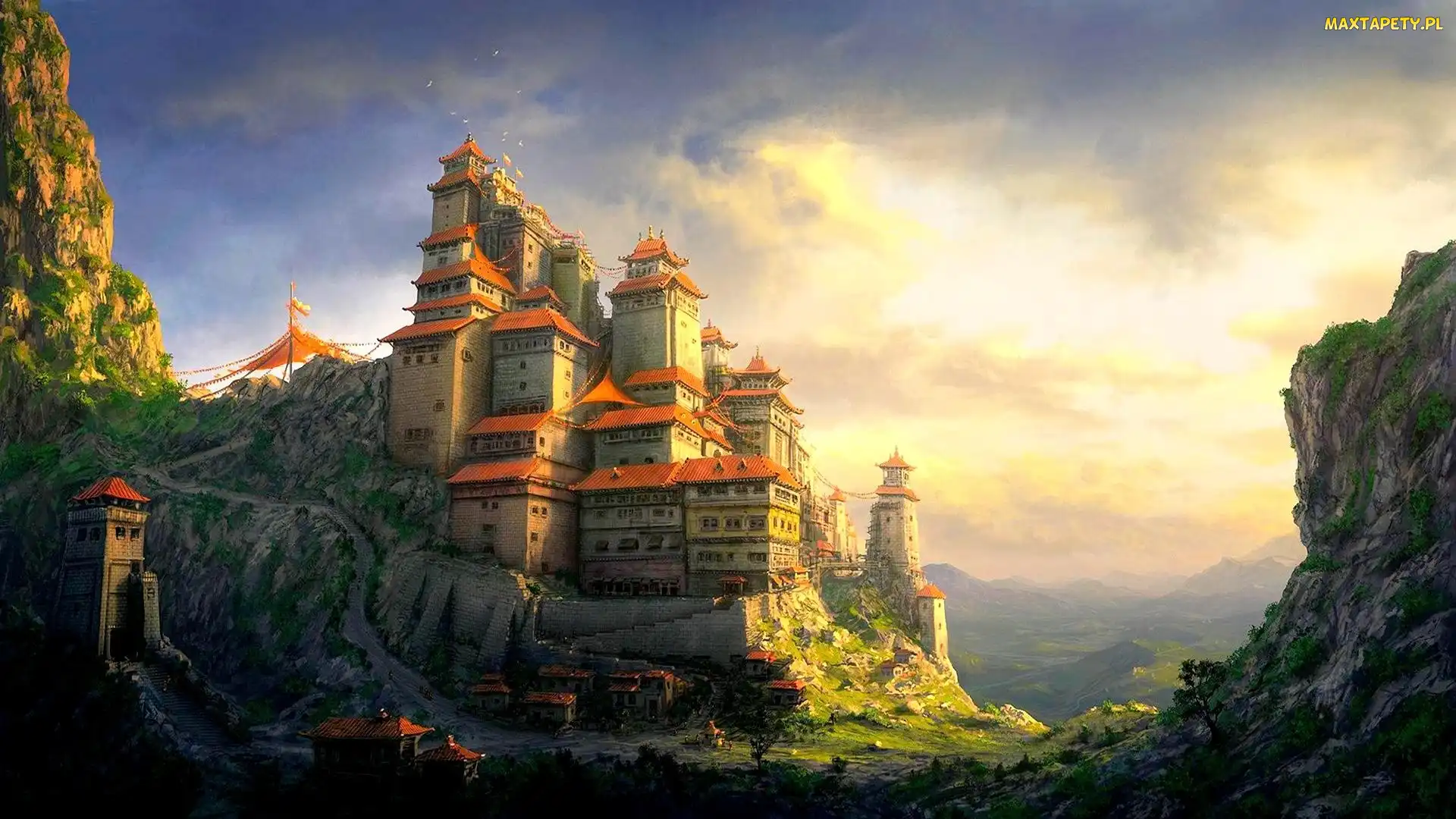 Zamek, Fantasy, Piękny