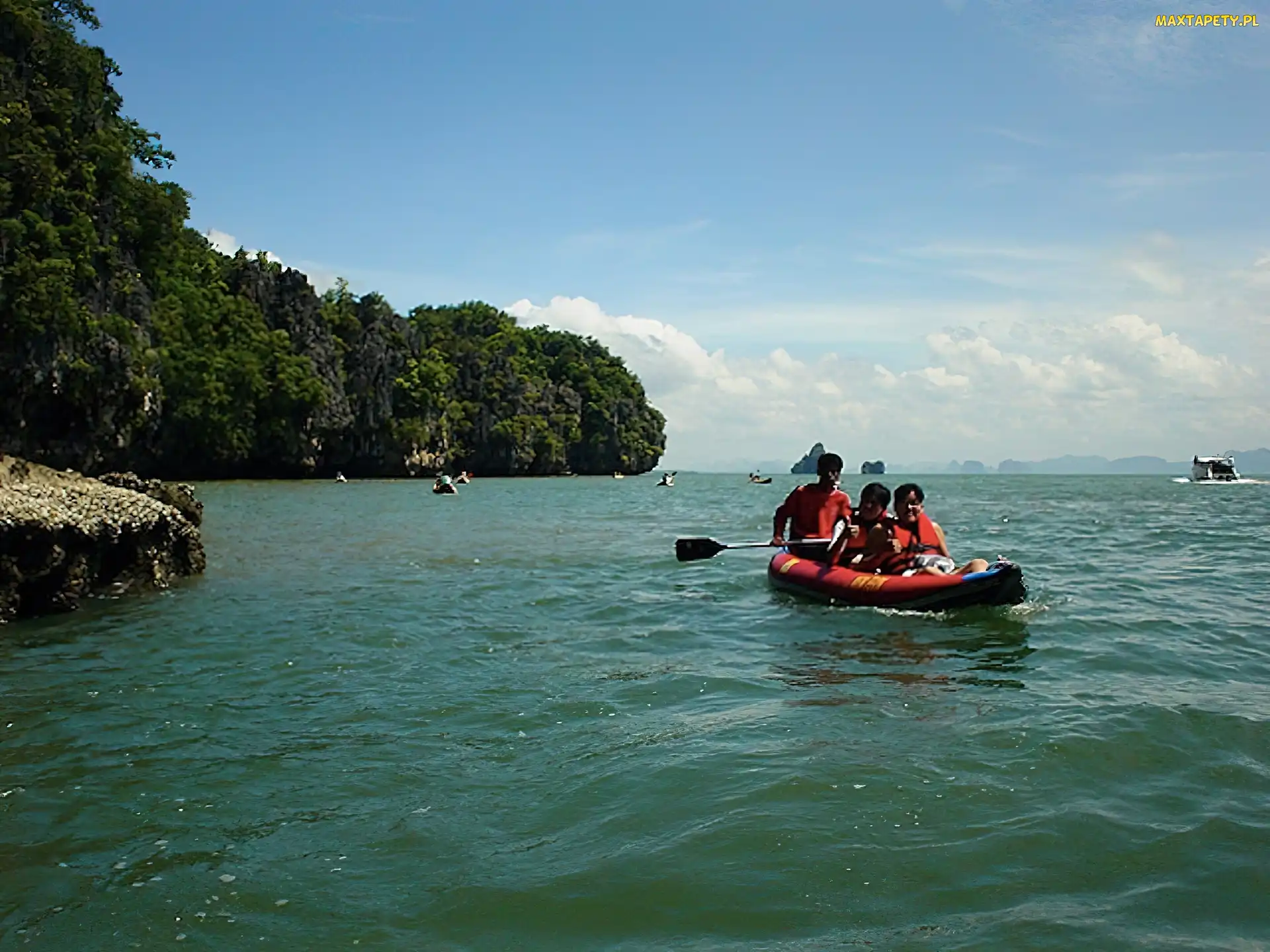 kajak, wiosło, Rafting