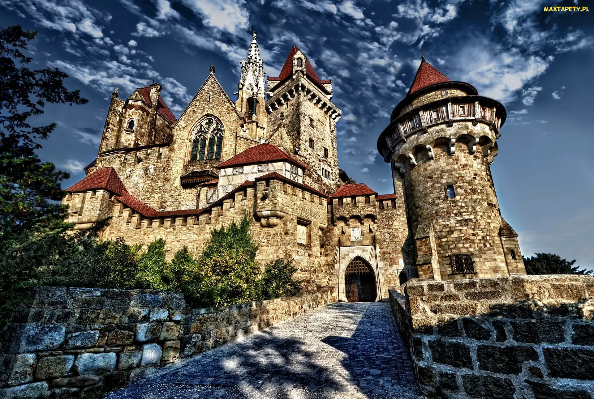 Zamek Kreuzenstein, Austria