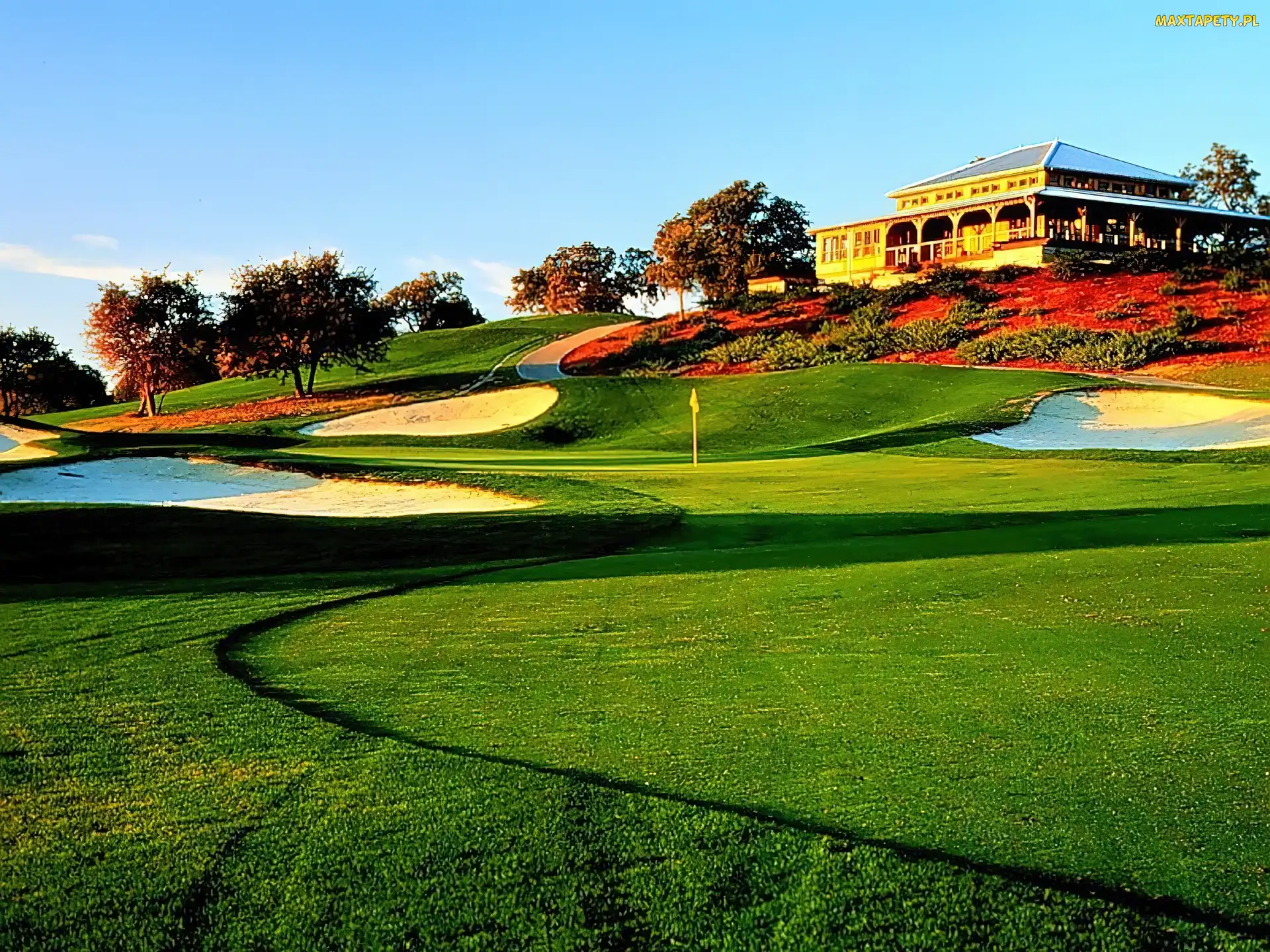 Sportowe Golf, pole golfowe