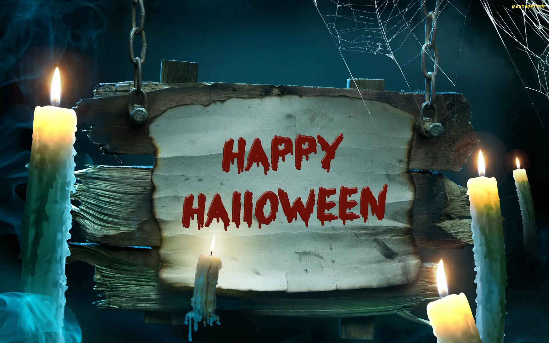 Halloween, Napis, Swiece
