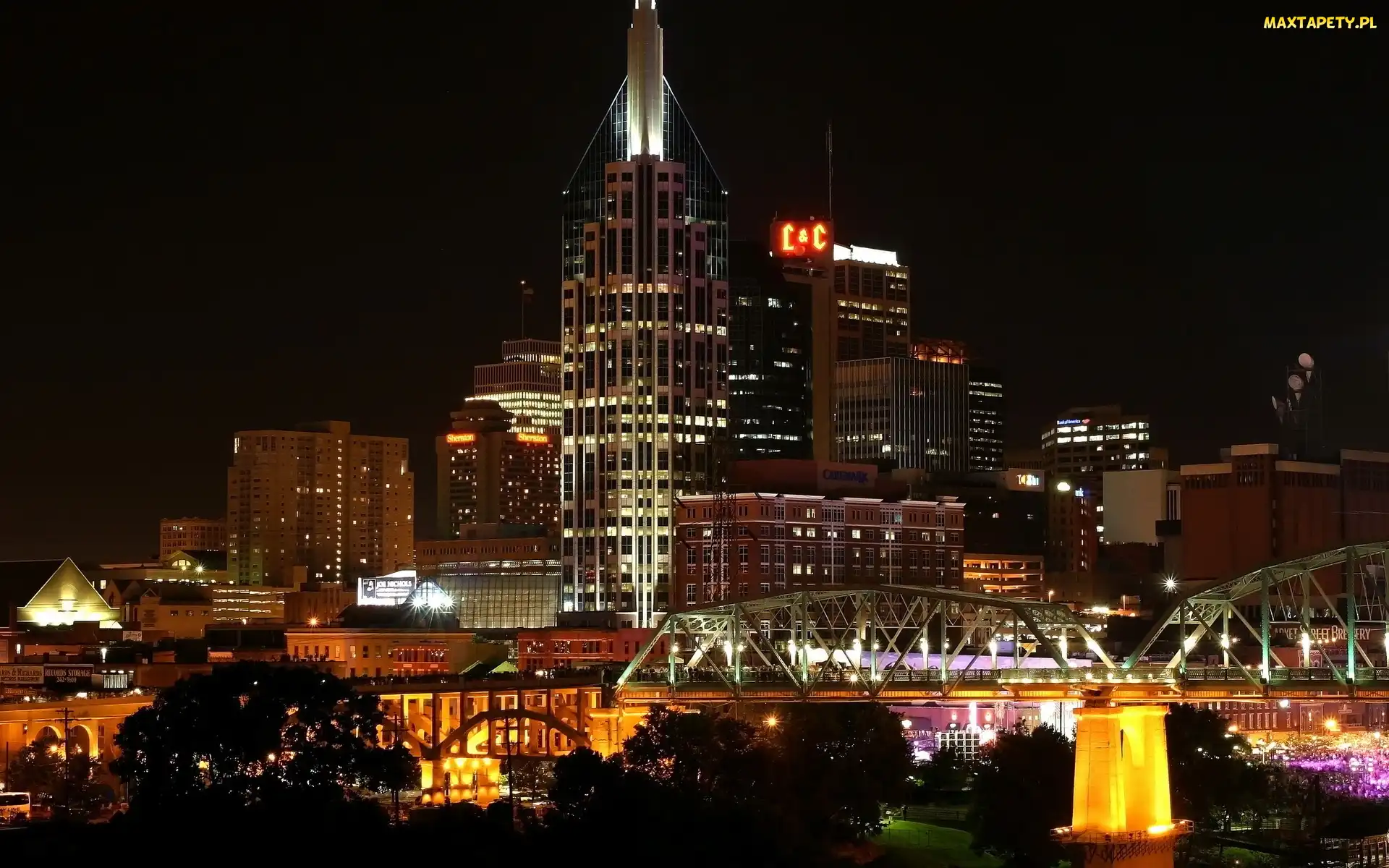 Noc, Miasto, Stany Zjednoczone, Nashville