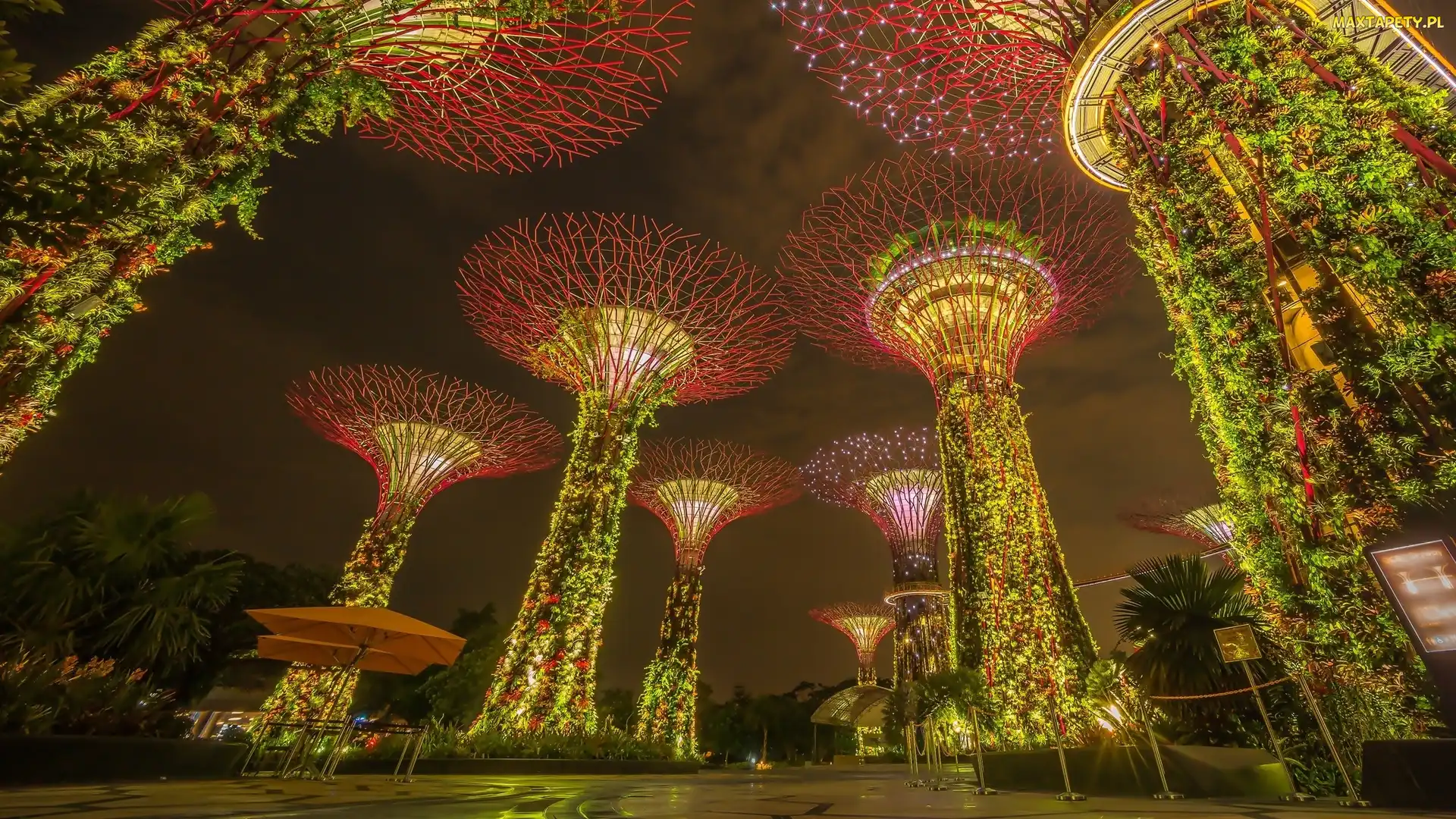 Singapur, Marina Bay Sands, Ogród, Hotel