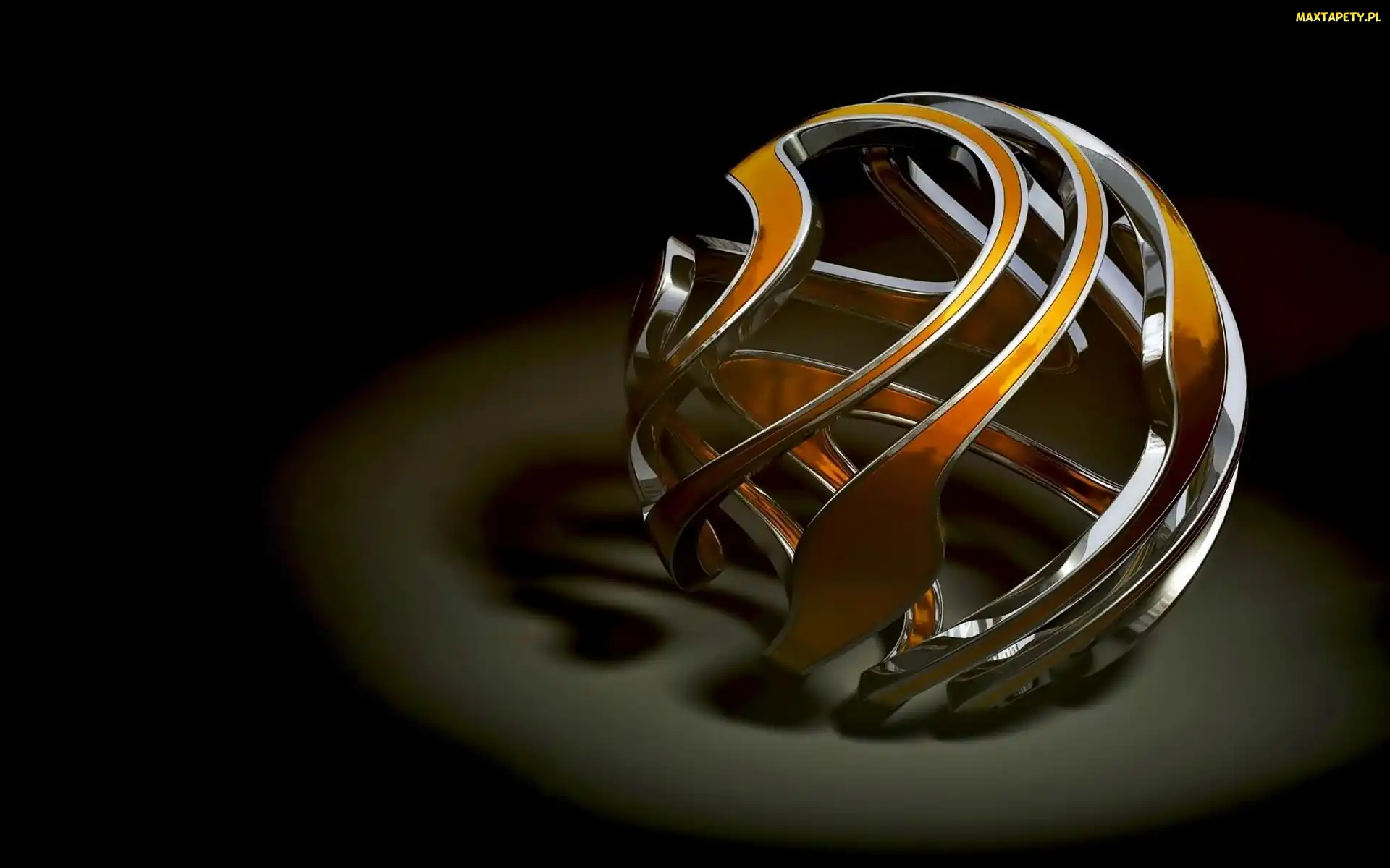 Spirala, 3D, Kulista