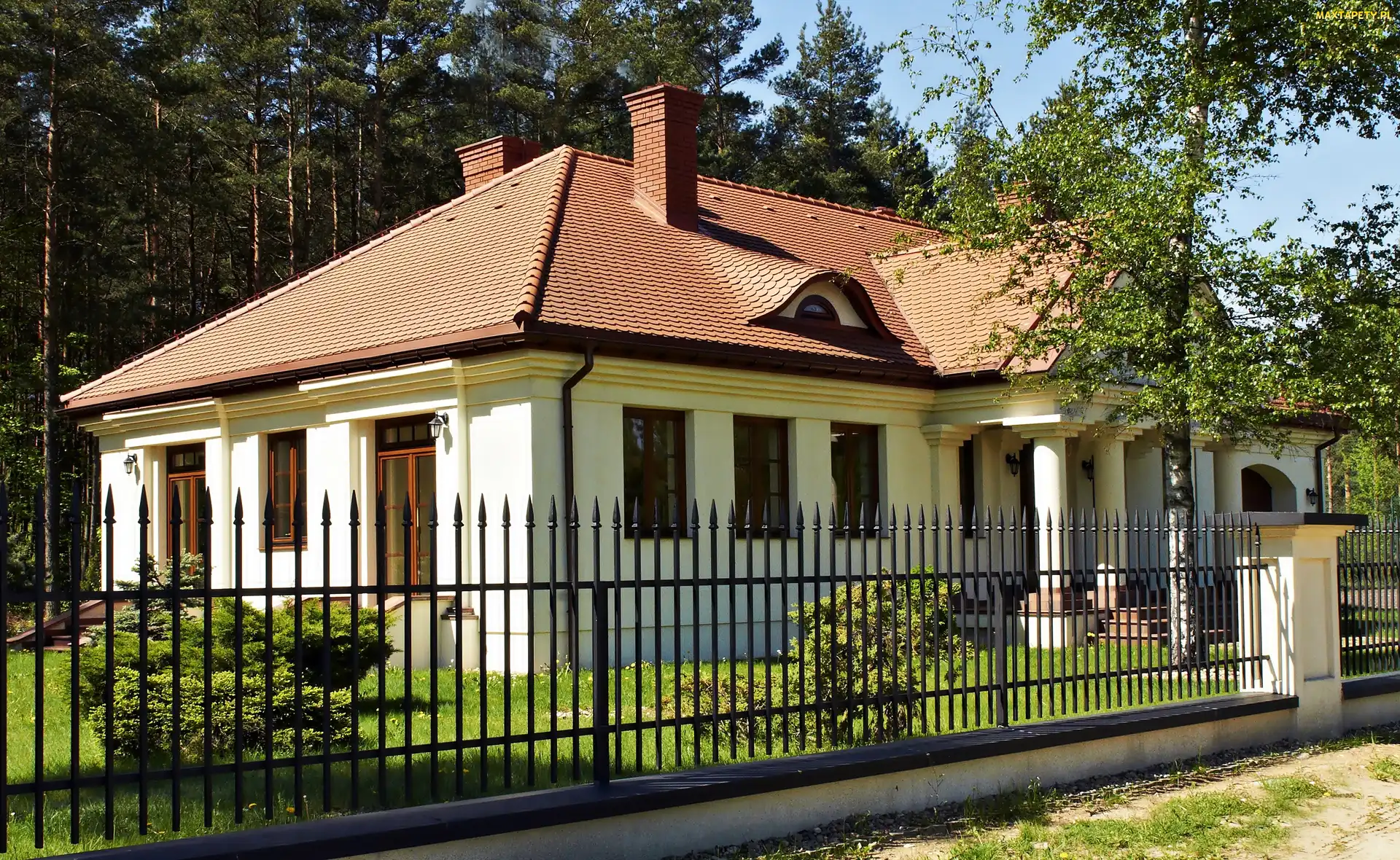 Ogród, Dworek