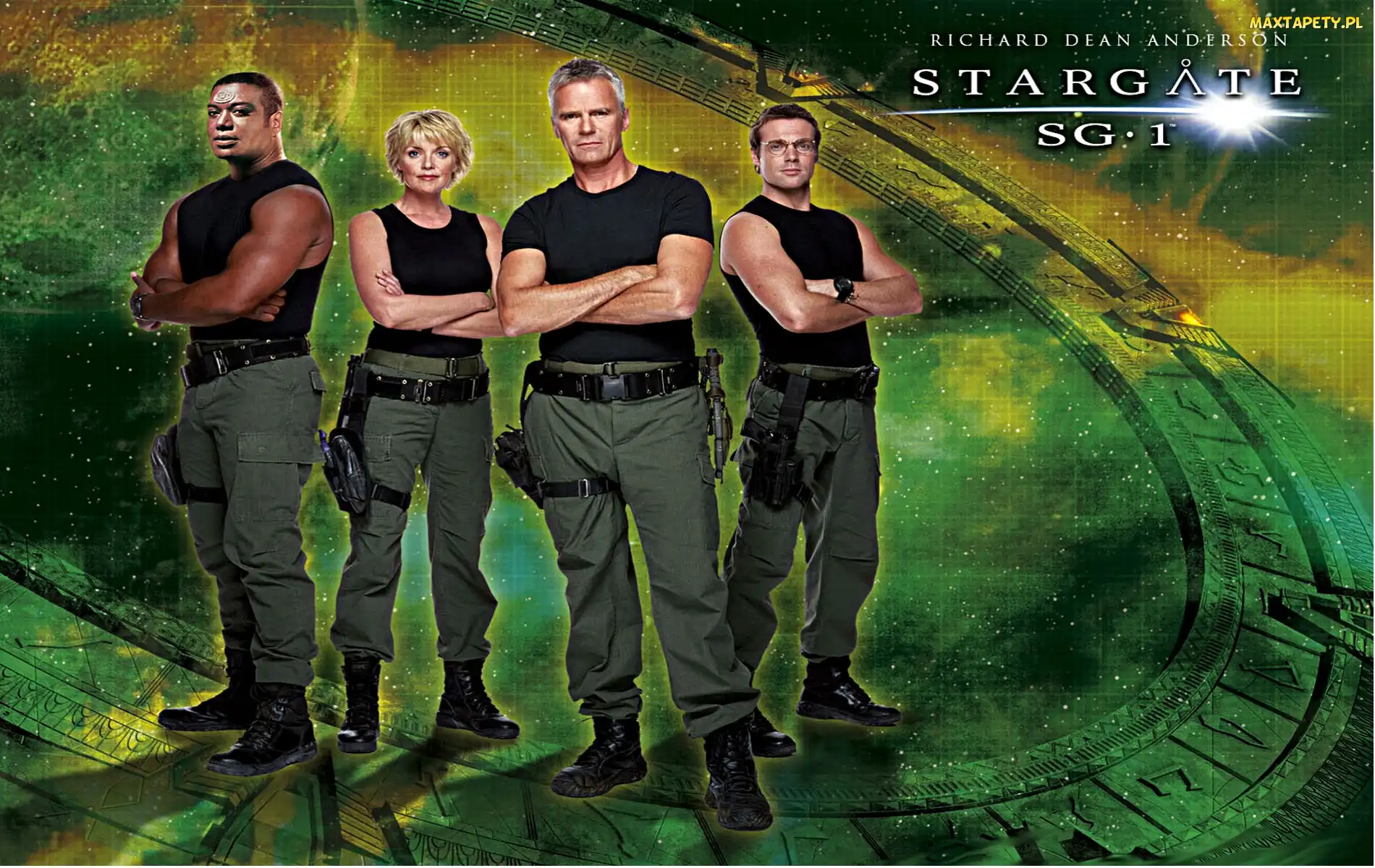 Michael Shanks, Richard Dean Anderson, Stargate SG 1, Serial, Amanda Tapping, Gwiezdne wrota, Christopher Judge