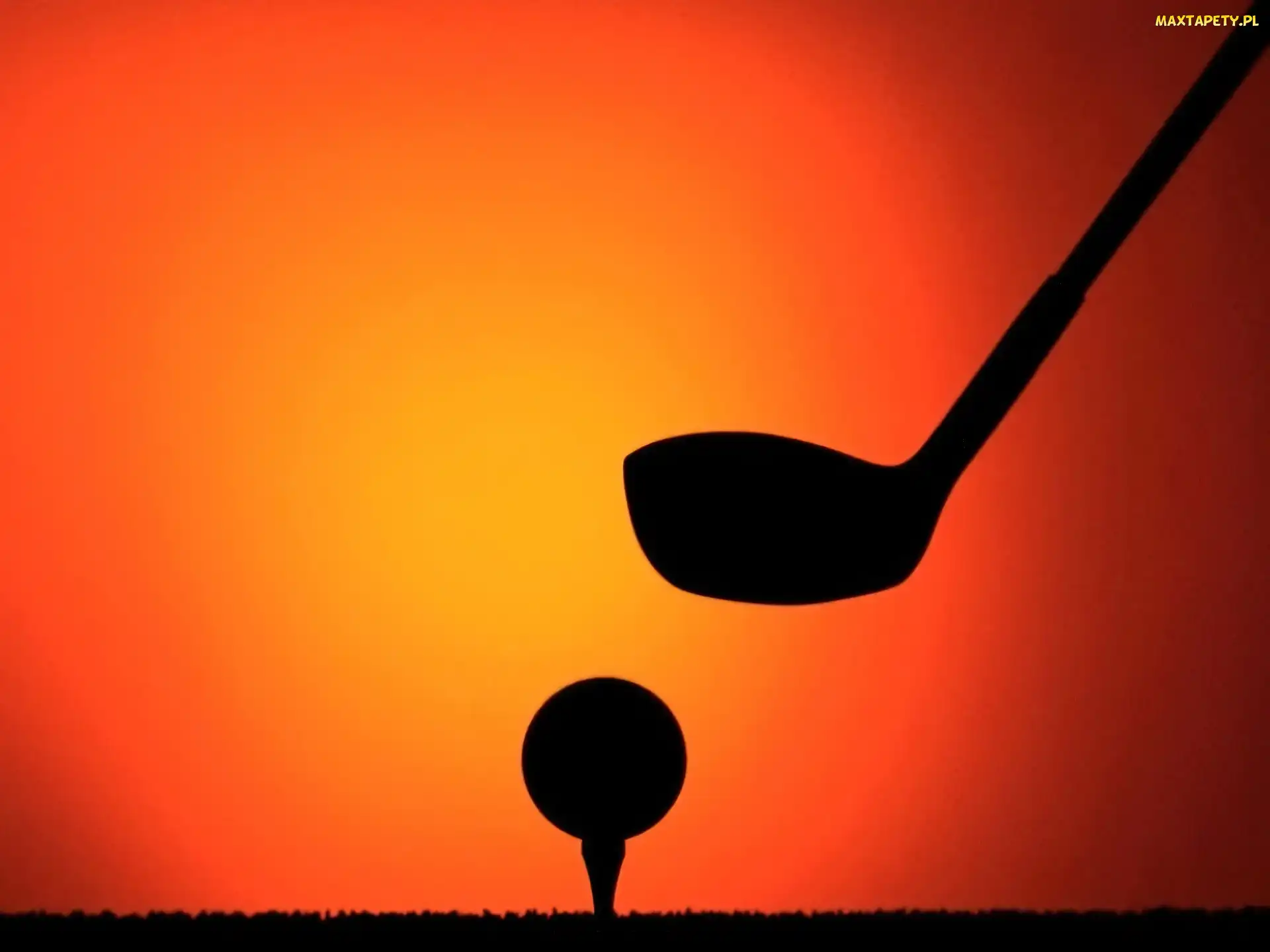 piłka do golfa , kij golfowy, Sportowe Golf