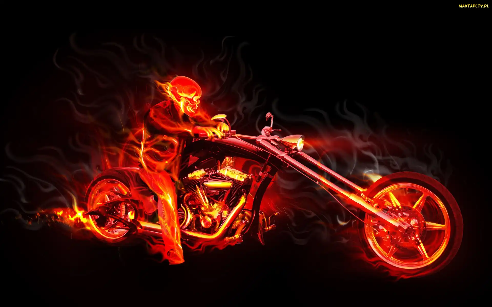 Ghost rider, Fractalius, Ognisty
