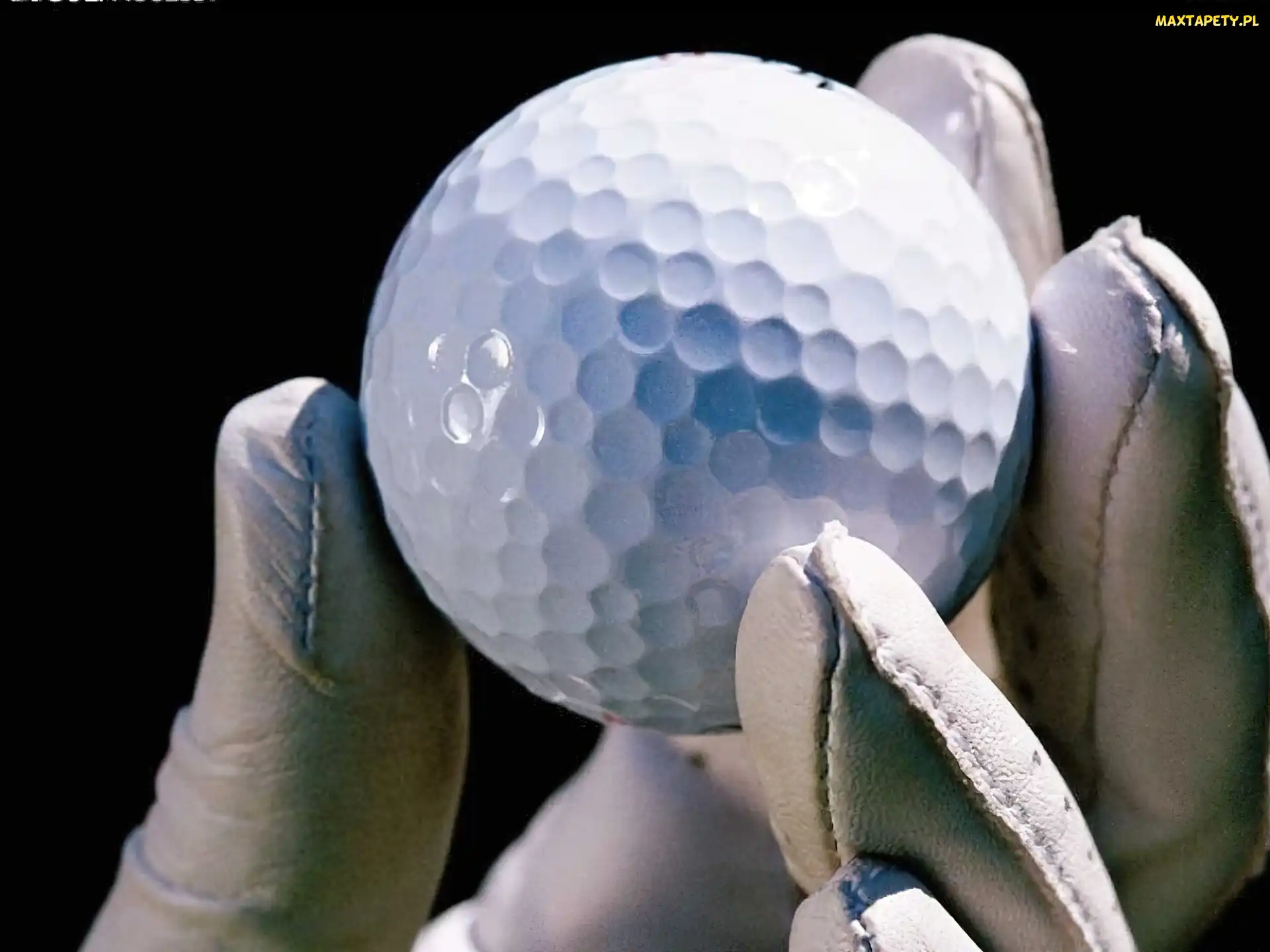 piłka do golfa , dłoń, Sportowe Golf